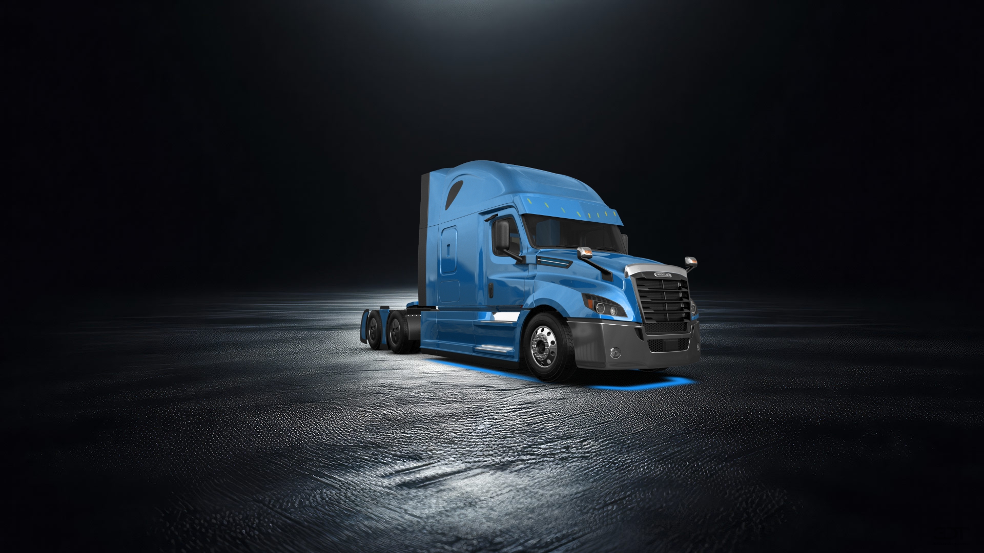 Freightliner Cascadia Sleeper Cab Truck 2018 tuning