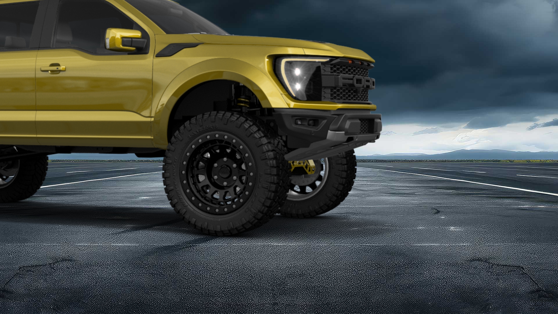 Ford F-150 Raptor 4 Door pickup truck 2021