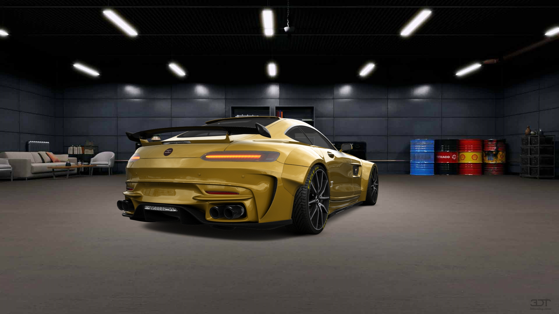 Mercedes AMG GT 2 door fastback coupe 2016