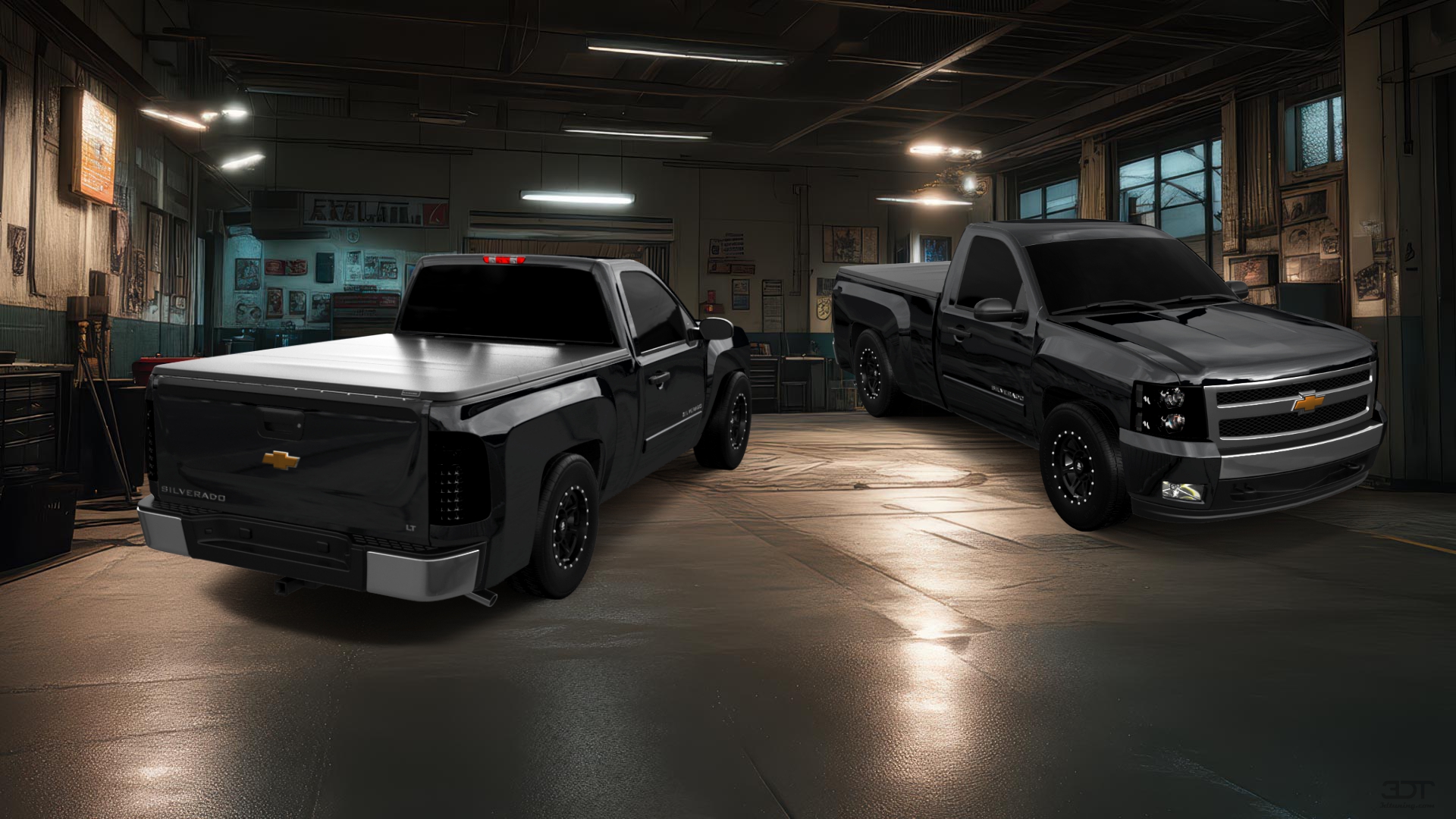 Chevrolet Silverado 1500 6.6 box Truck 2007 tuning