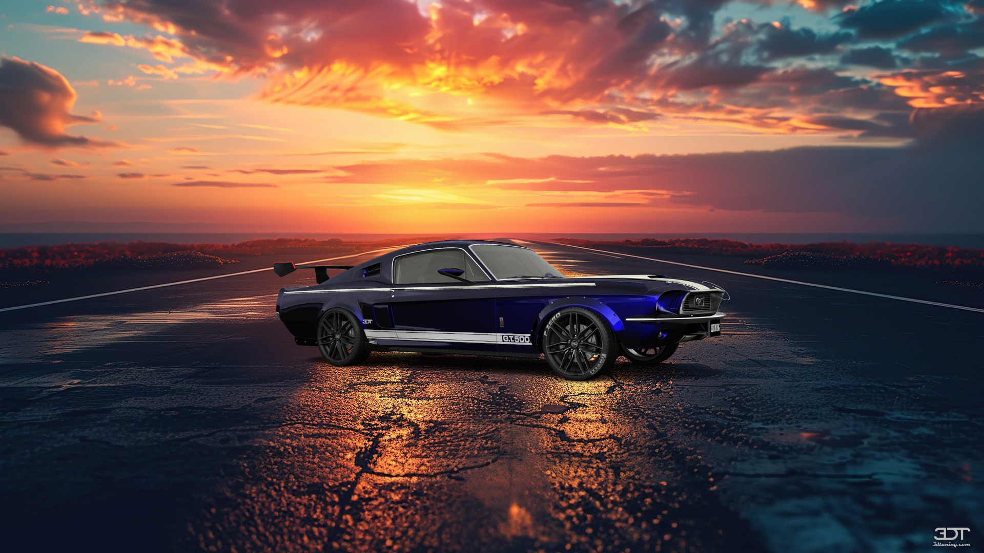 Mustang GT500 2 Door Coupe 1968 tuning