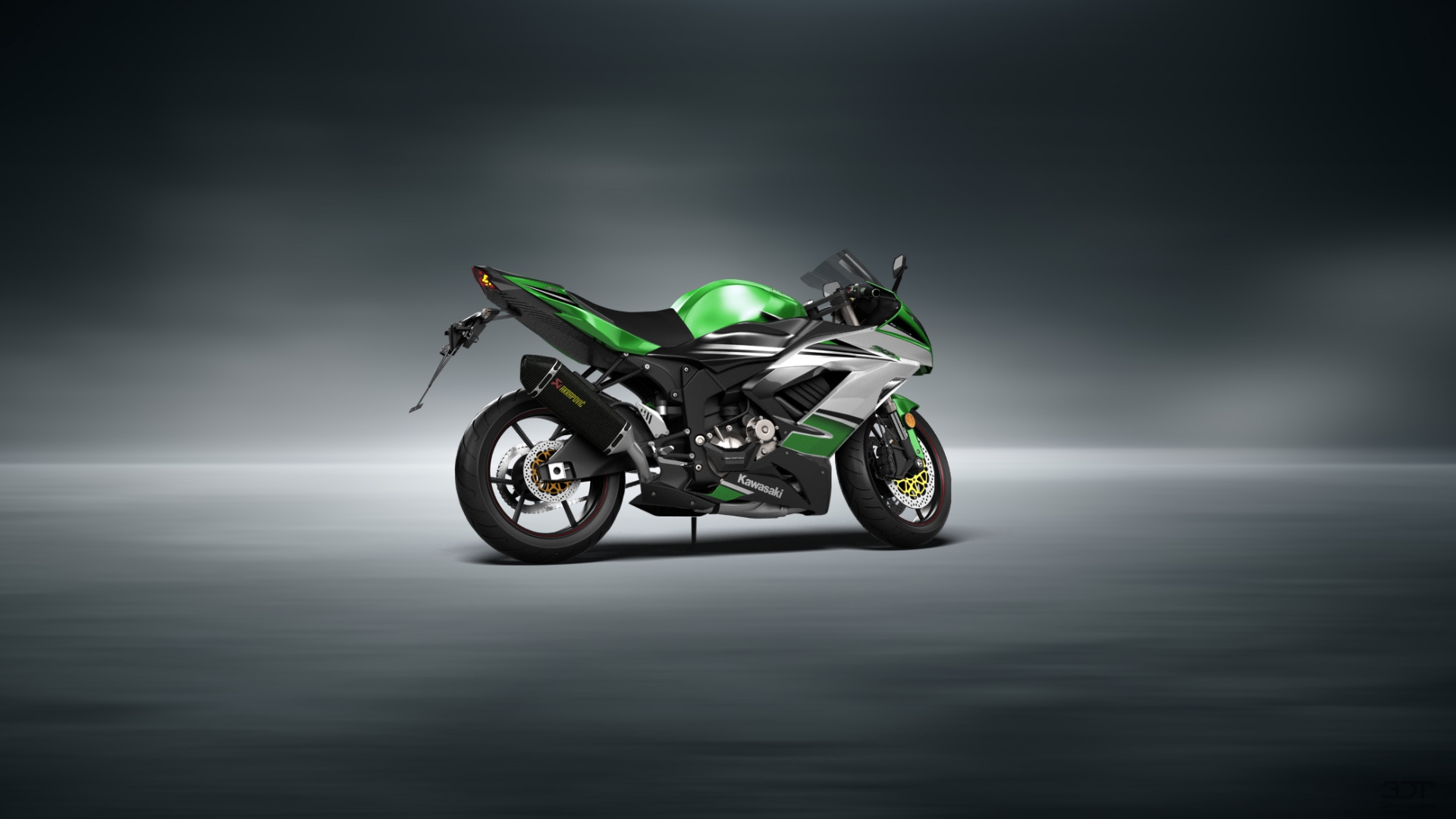 Kawasaki Ninja ZX 6R Sport Bike 2015