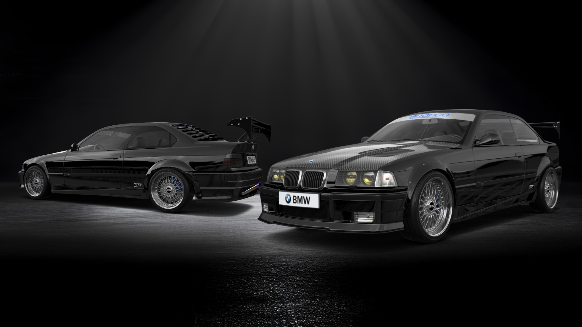 BMW 3 Series 2 Door Coupe 1993 tuning