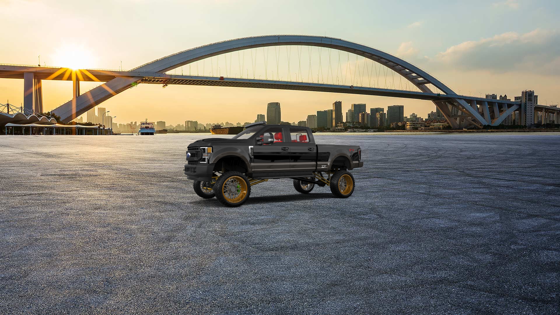 Ford F-250 4 Door pickup truck 2021