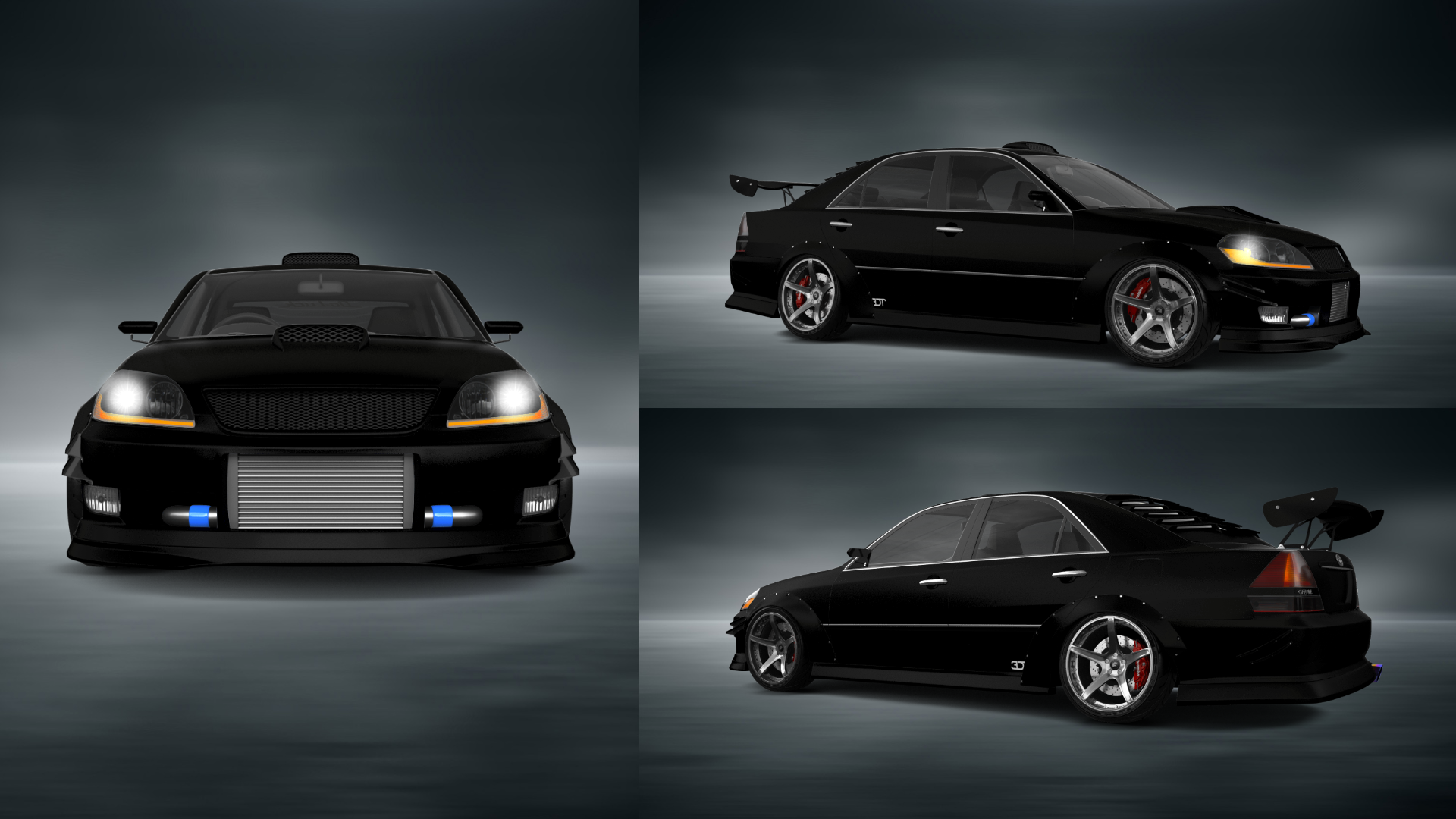 Toyota Mark II 4 Door Saloon 2002 tuning