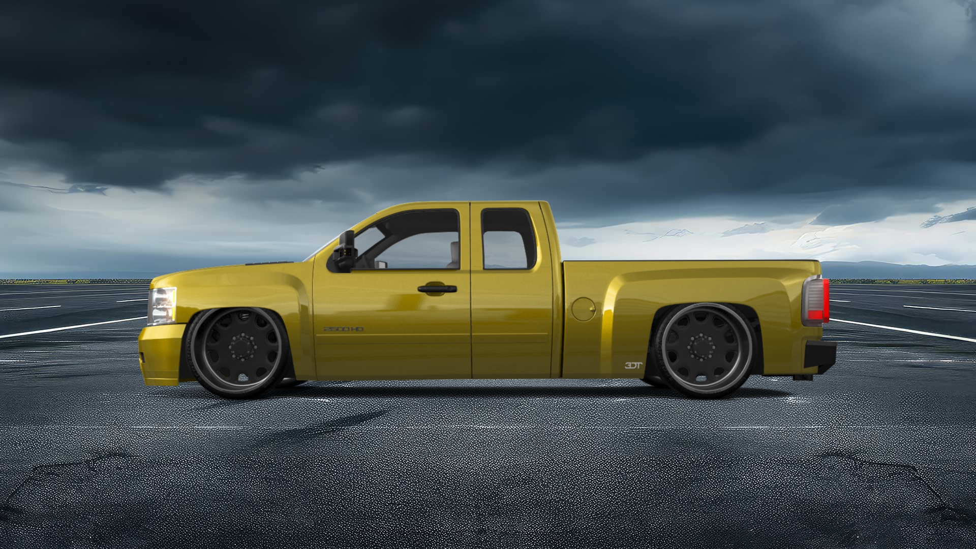 Chevrolet Silverado 2500 HD Extended Cab Pickup Truck 2007 tuning