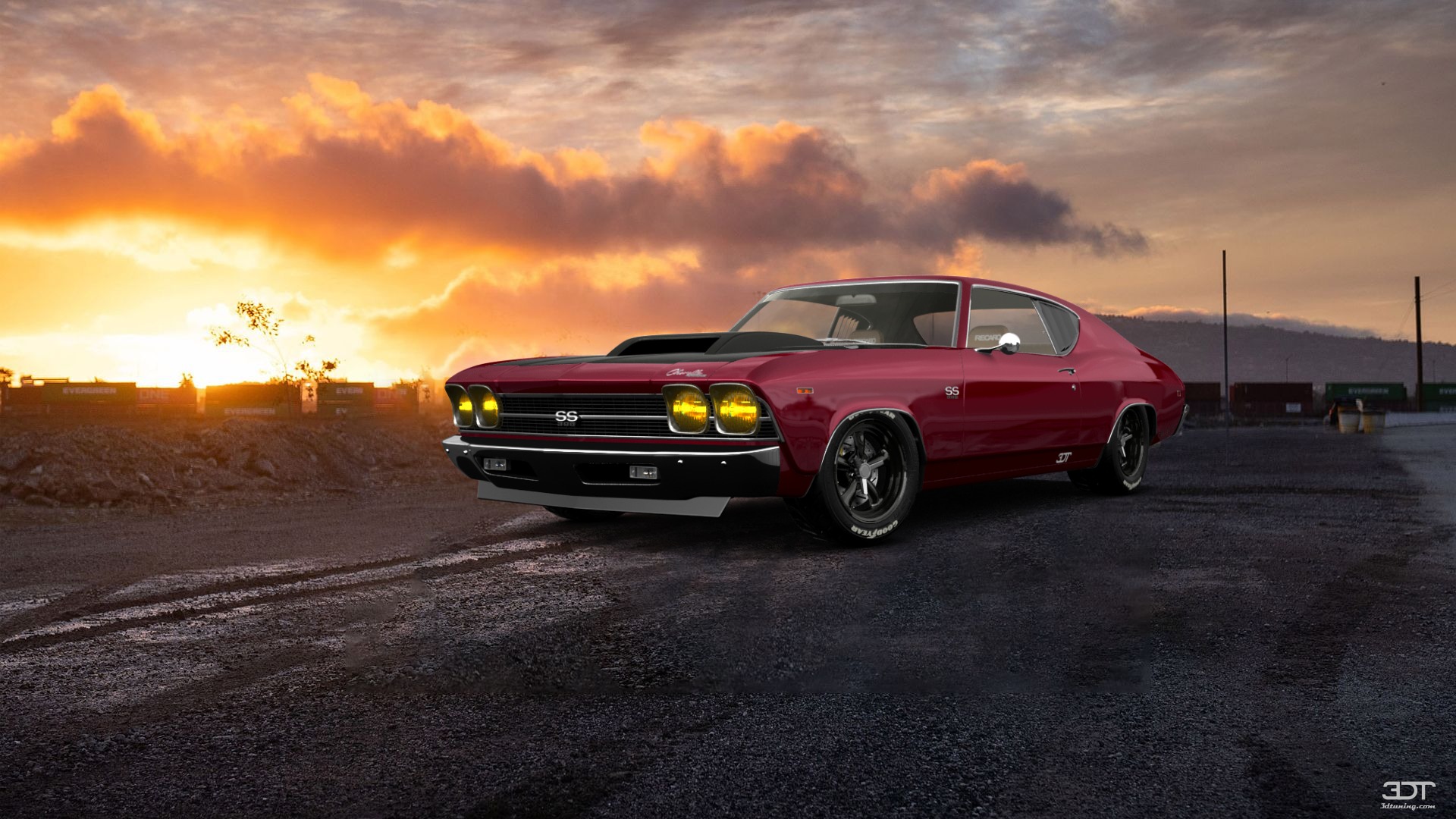 Chevrolet Chevelle SS 2 Door Hardtop 1969 tuning
