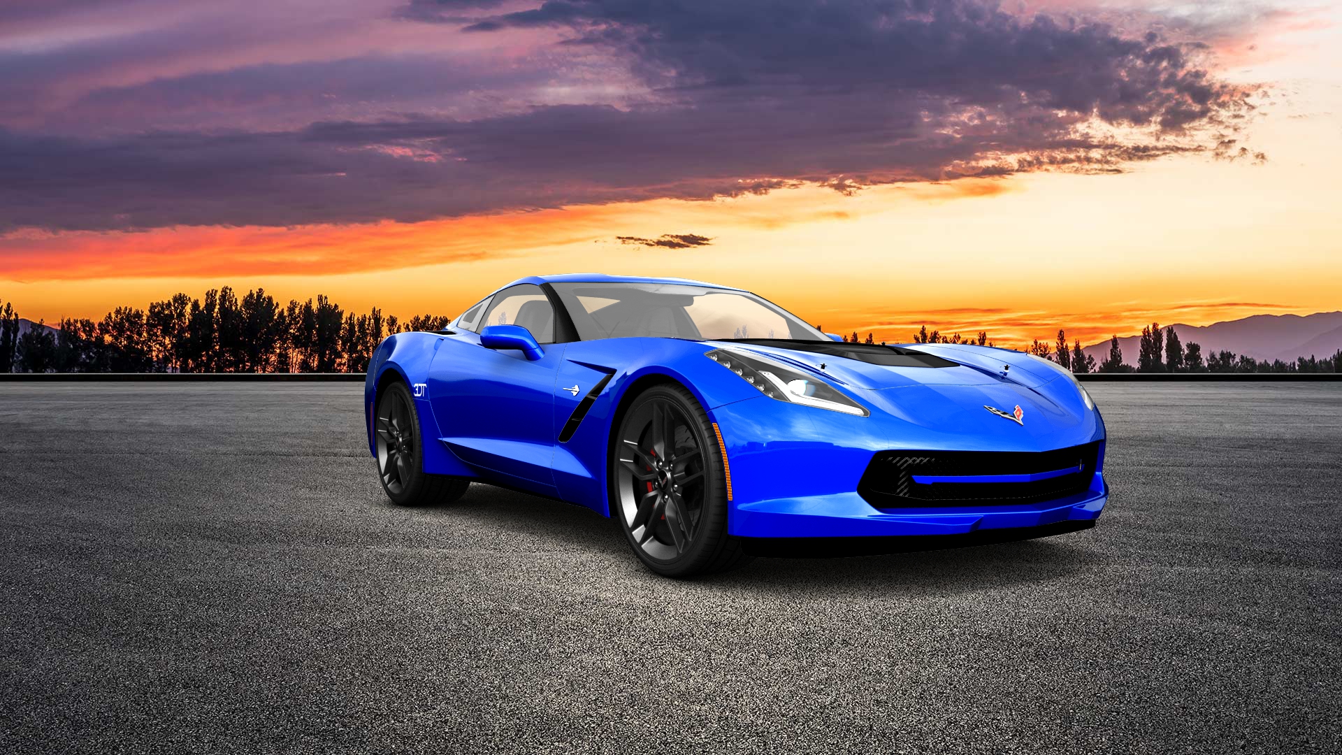 Chevrolet Corvette C7 2 Door Coupe 2015 tuning