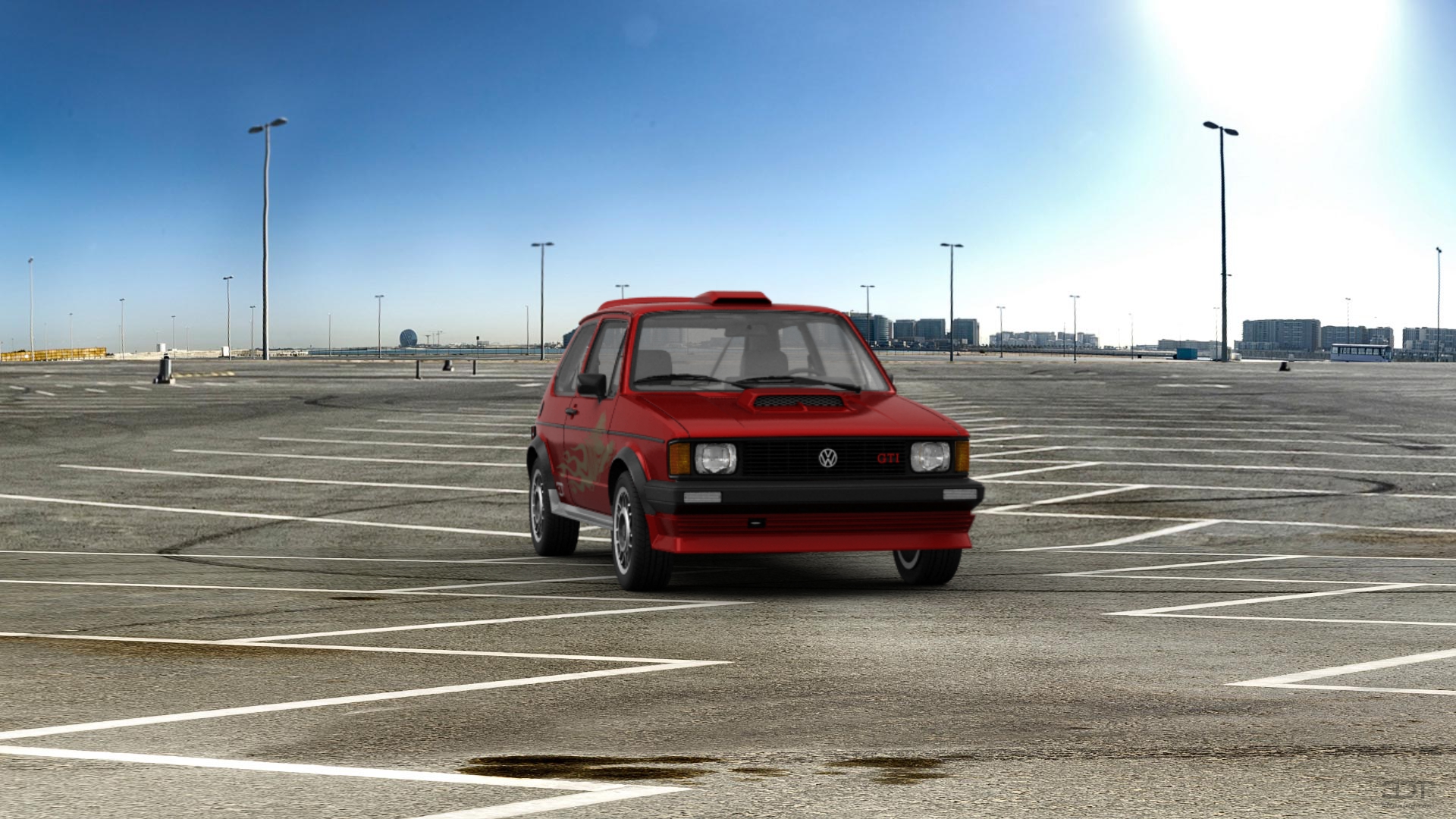 Volkswagen Rabbit GTI Mk1 3 Door Hatchback 1984 tuning