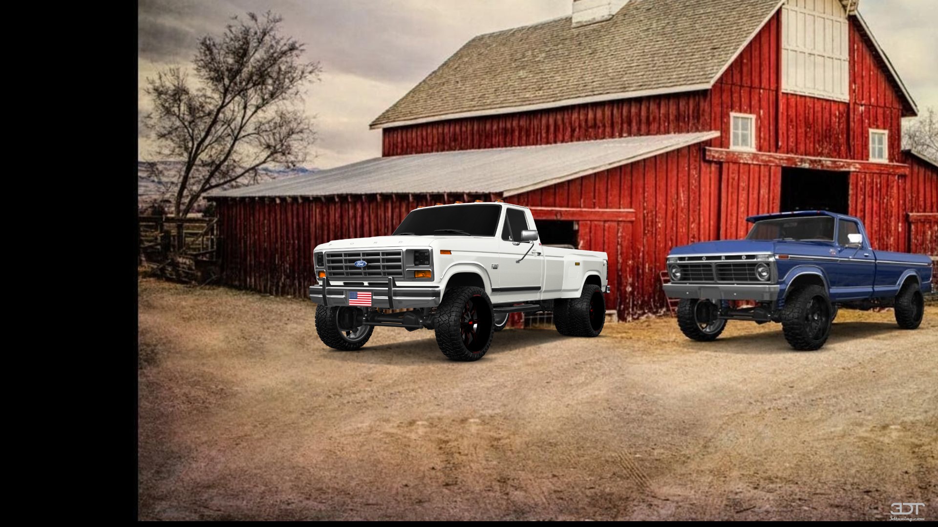 Ford F-350 Dually Regular Cab 2 Door pickup truck 1980 tuning