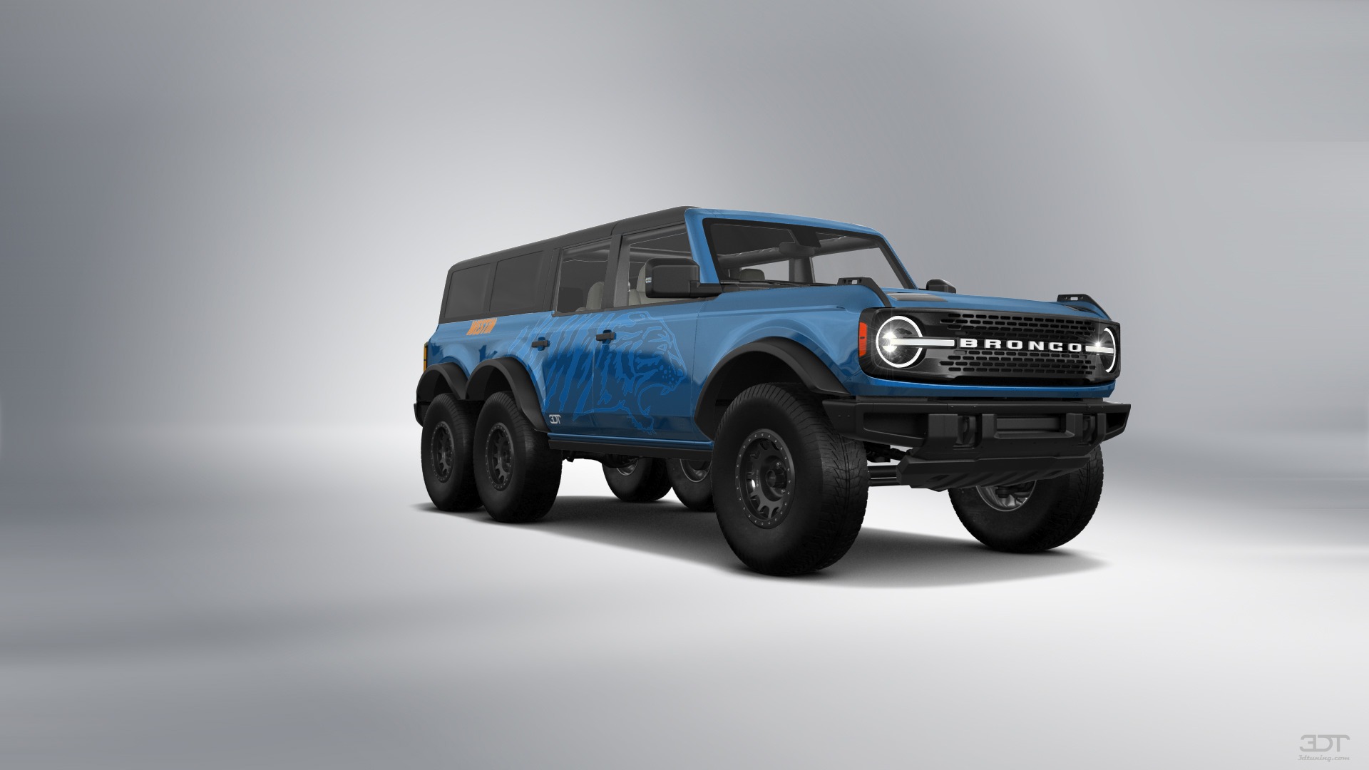 Ford Bronco 6X6 4 Door pickup truck 2021