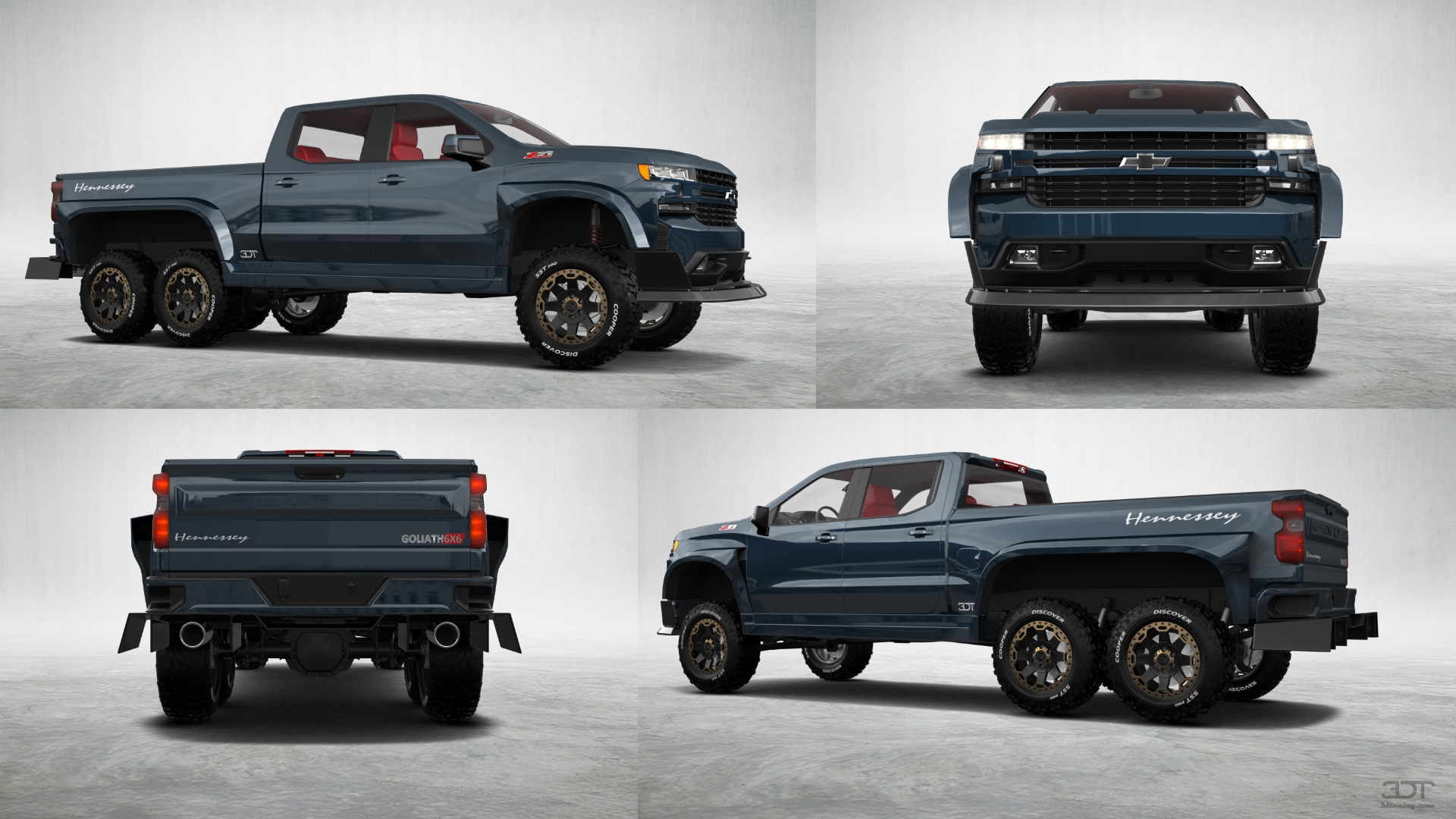 Chevrolet Silverado Hennessey Goliath 6X6 Truck 2020