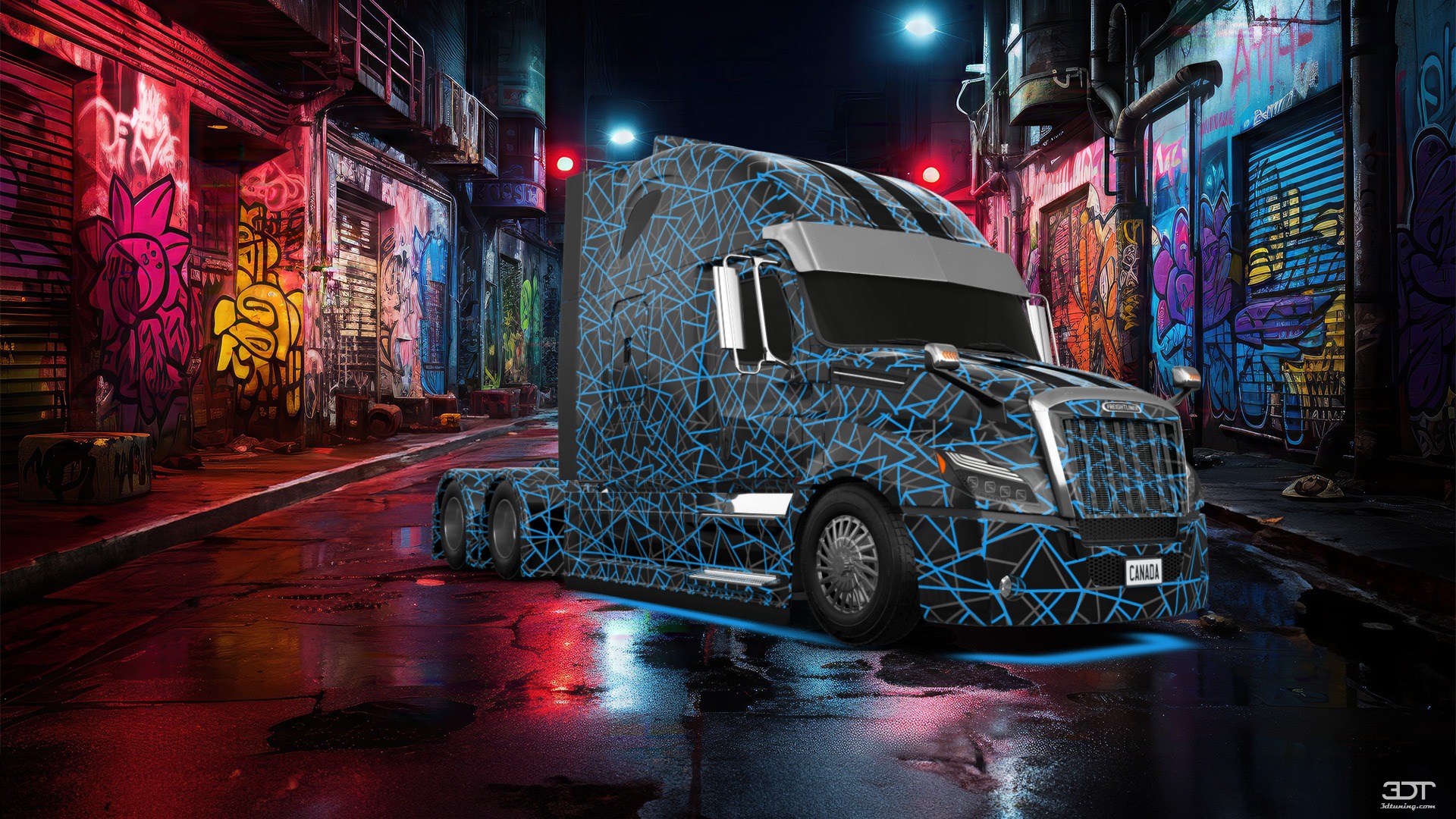 Freightliner Cascadia Sleeper Cab Truck 2018 tuning