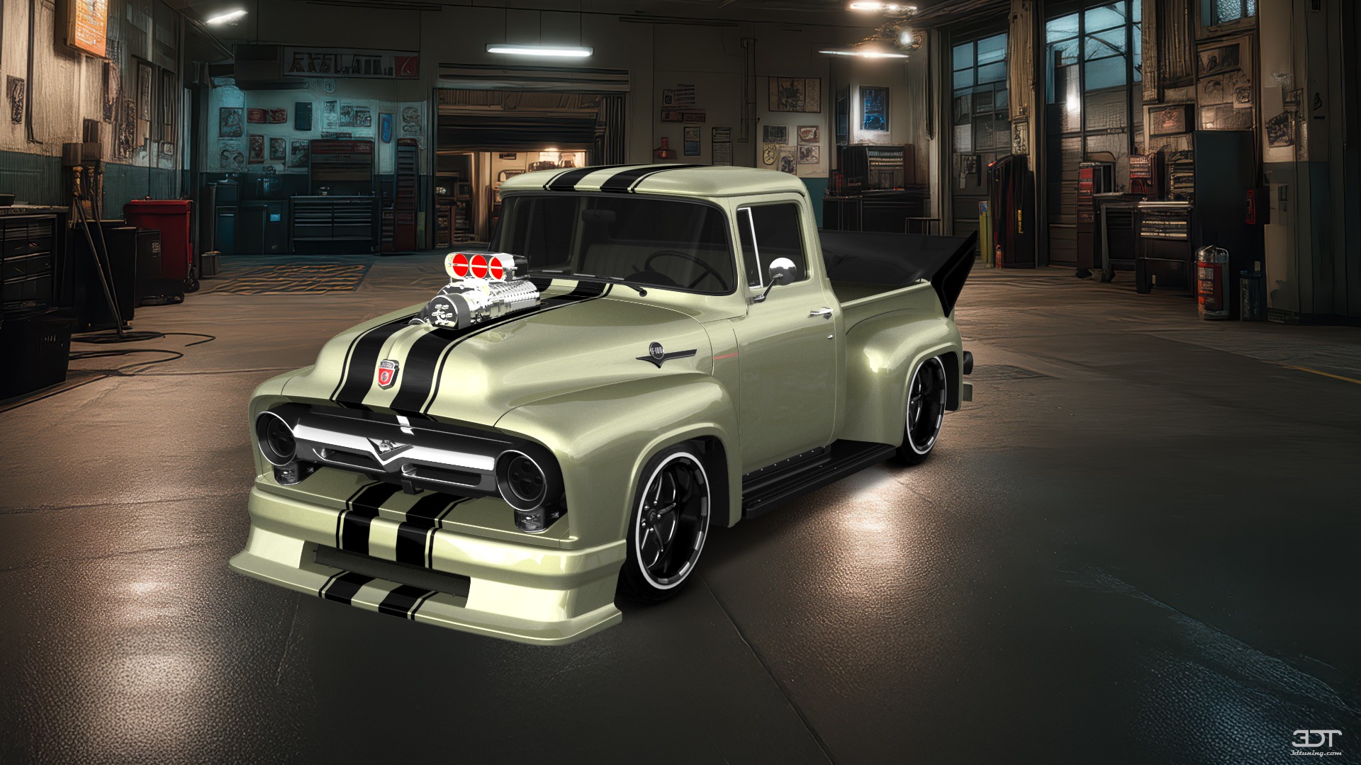 Ford F-100 2 Door truck 1956 tuning