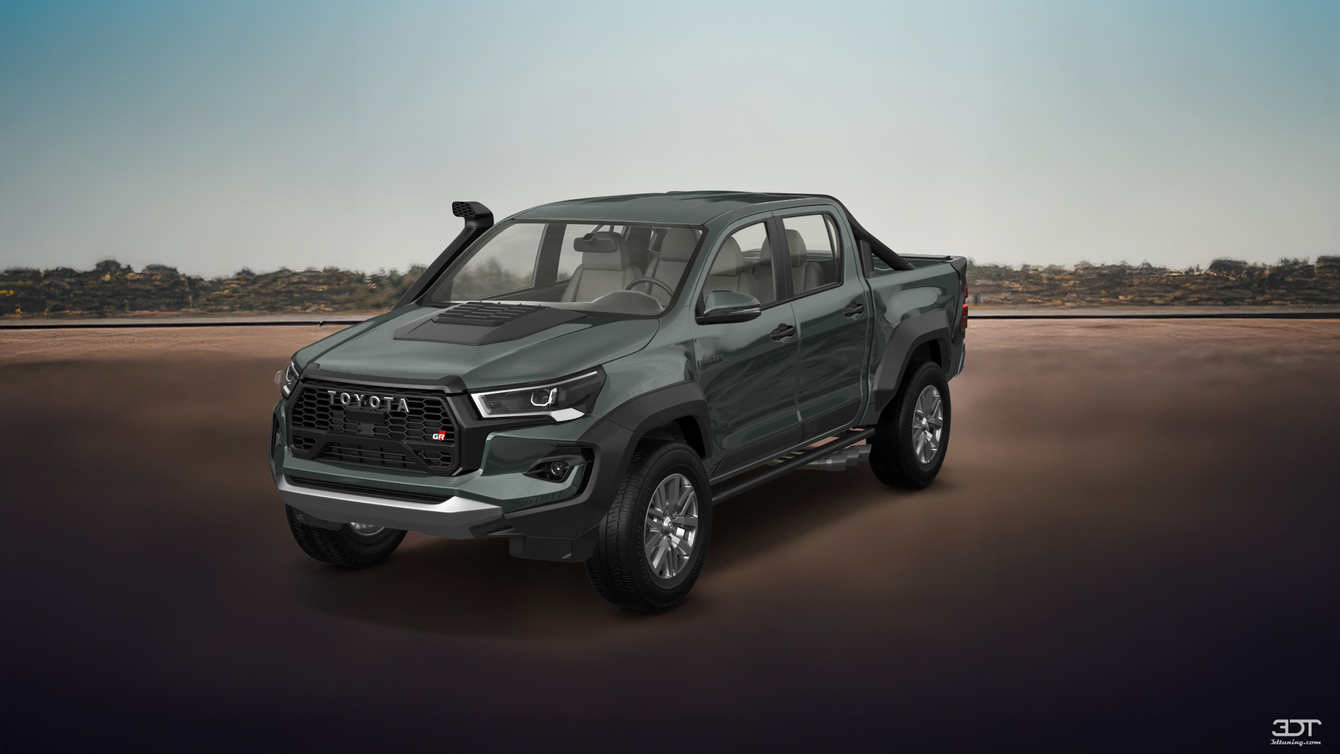 Toyota Hilux Double Cab 4 Door pickup truck 2015 tuning