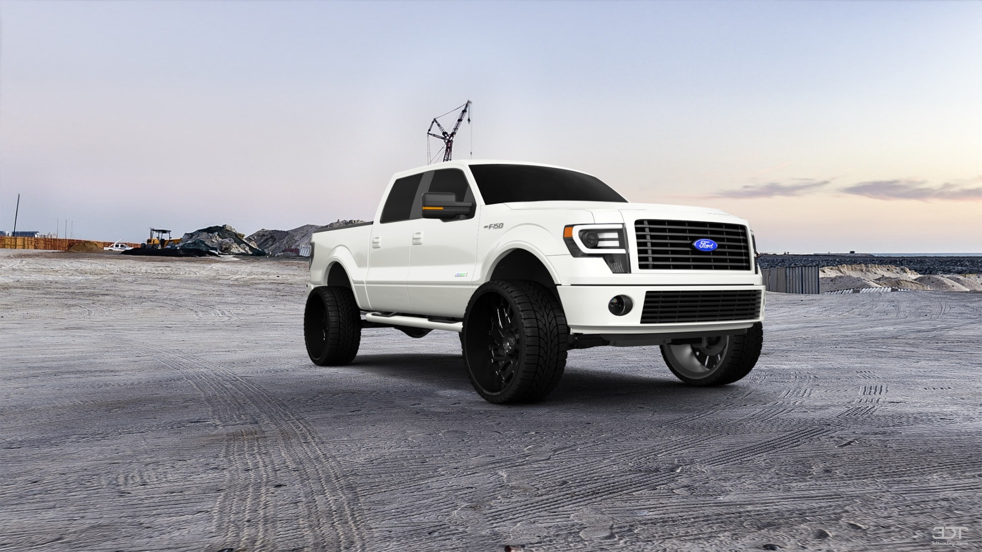 Ford F-150 Crew Cab 4 Door pickup truck 2013