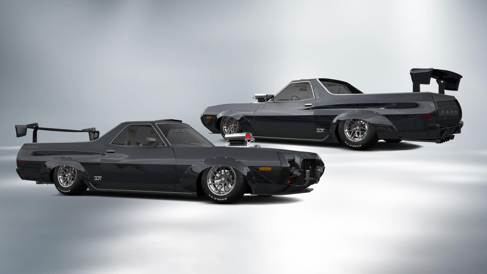 Ford Ranchero 2 Door Coupe 1972 tuning