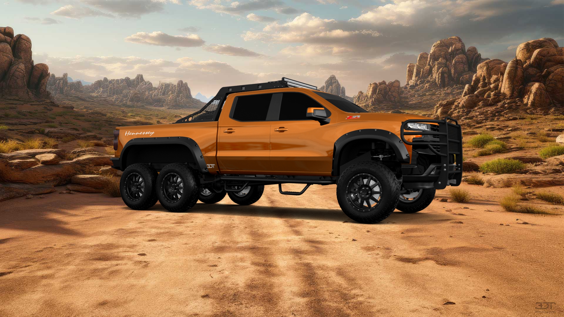 Chevrolet Silverado Hennessey Goliath 6X6 Truck 2020 Images