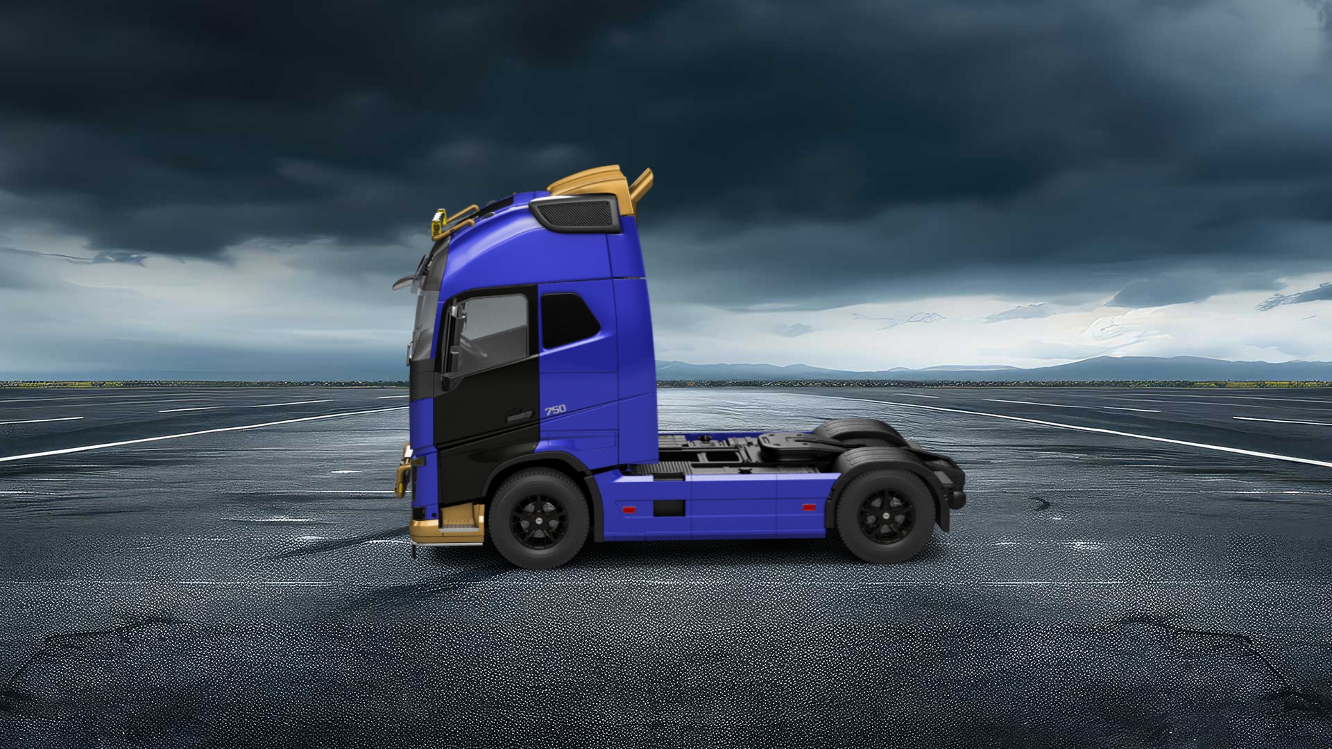 Volvo FH16 Globetrotter XL Cab Truck 2013 tuning