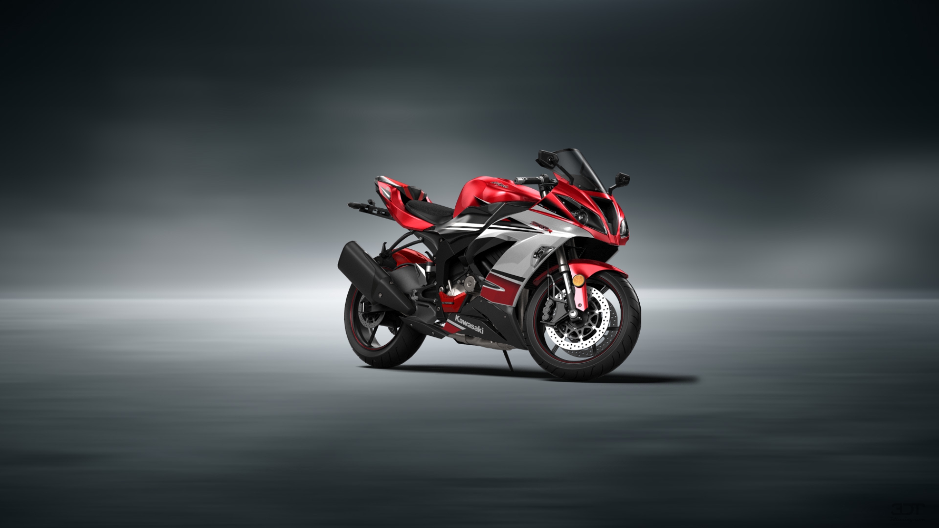 Boody Mohamed's Kawasaki Ninja ZX 6R 2015 with Wheels, Belly Pans