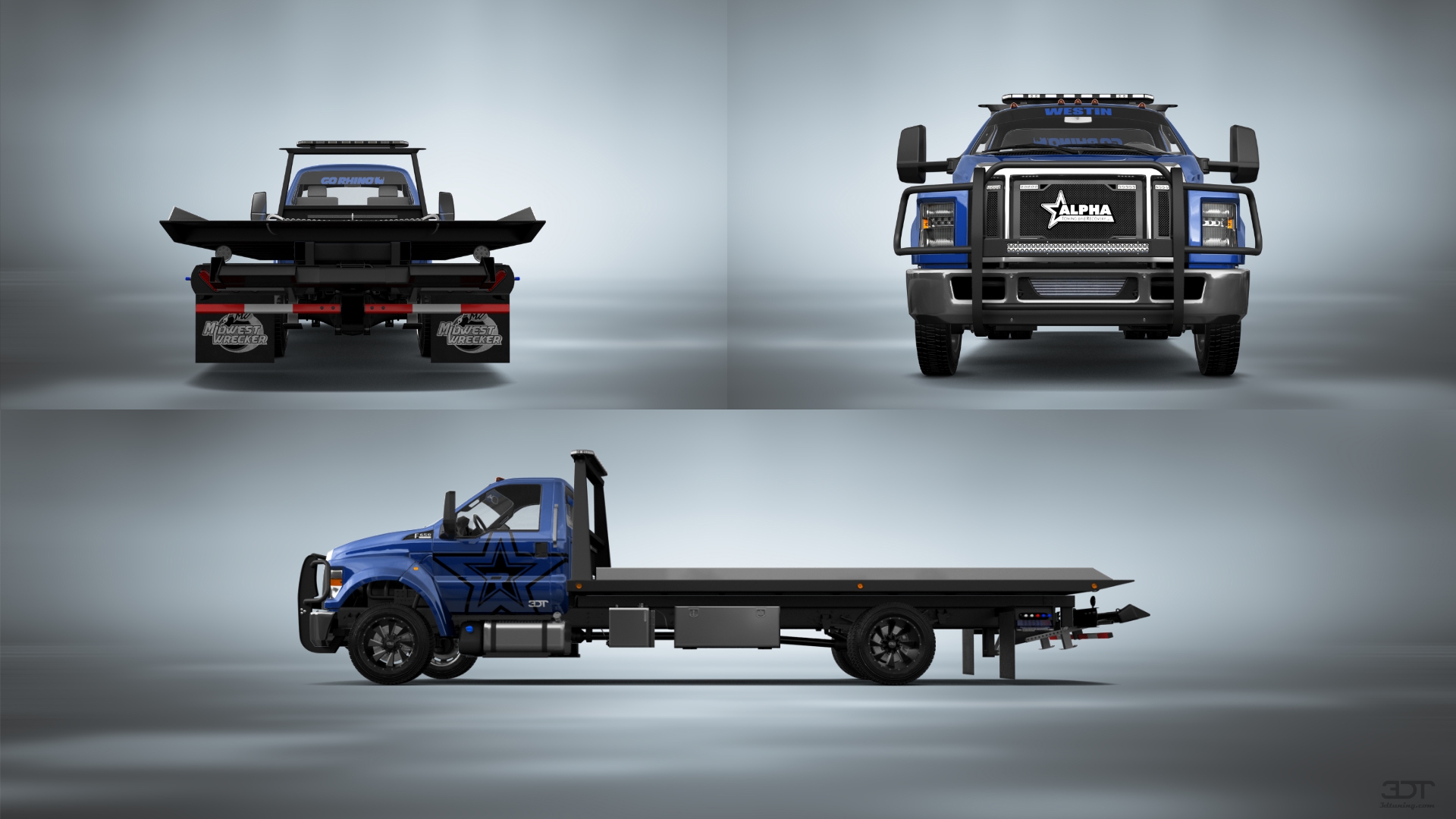 Ford F-650 Tow Truck Pickup 2016 tuning