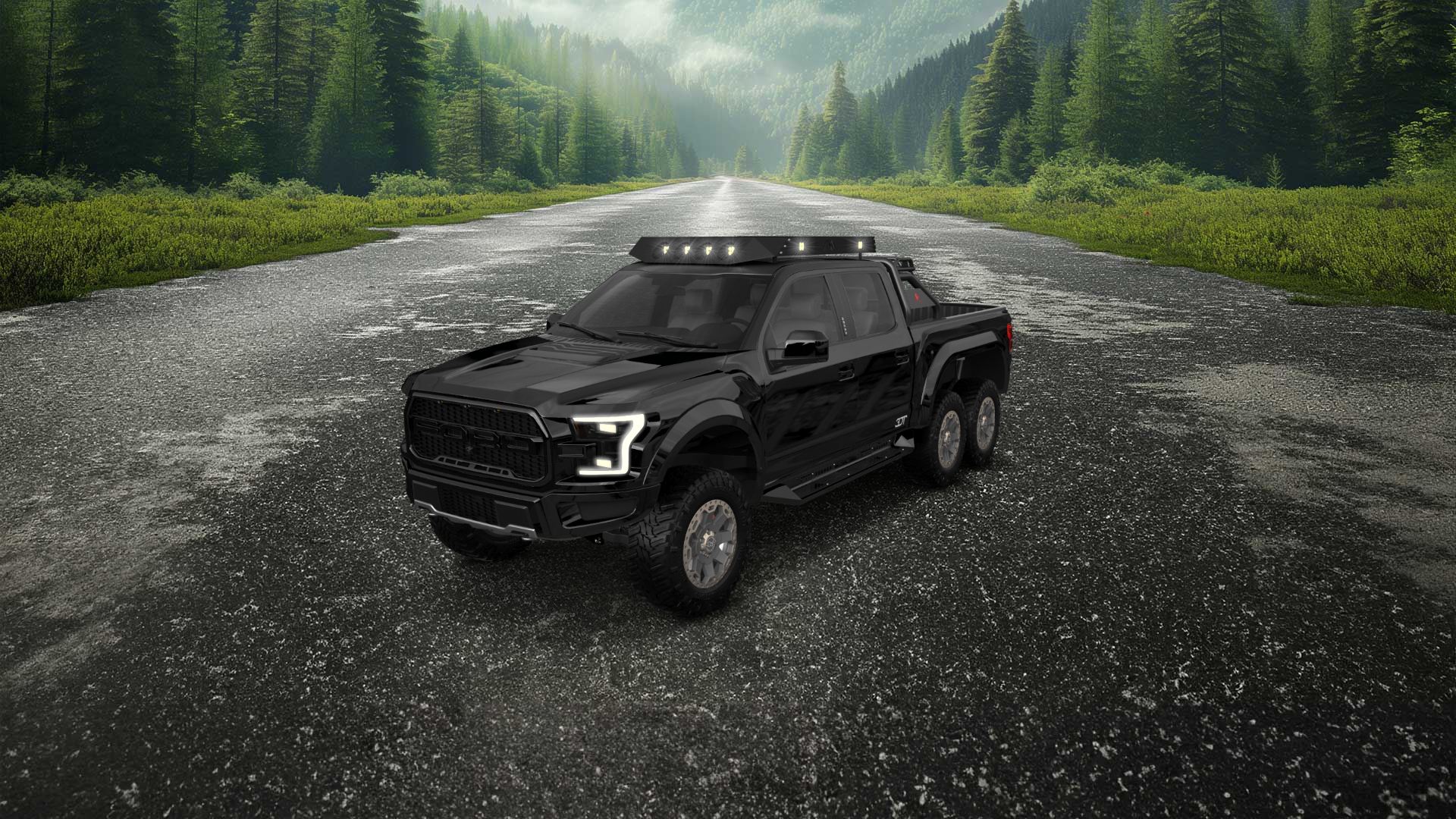 Ford Hennessey VelociRaptor 6x6 Truck 2017 tuning