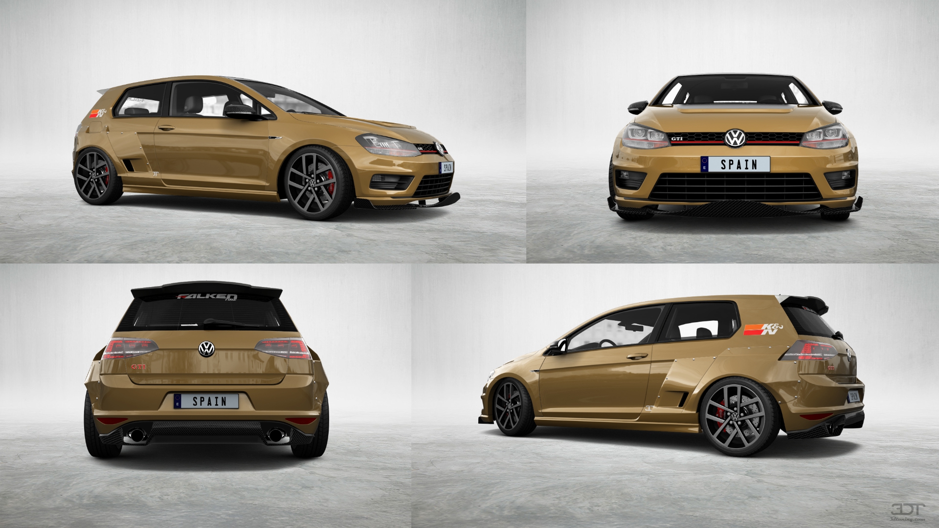 Volkswagen Golf 7 3 Door Hatchback 2013