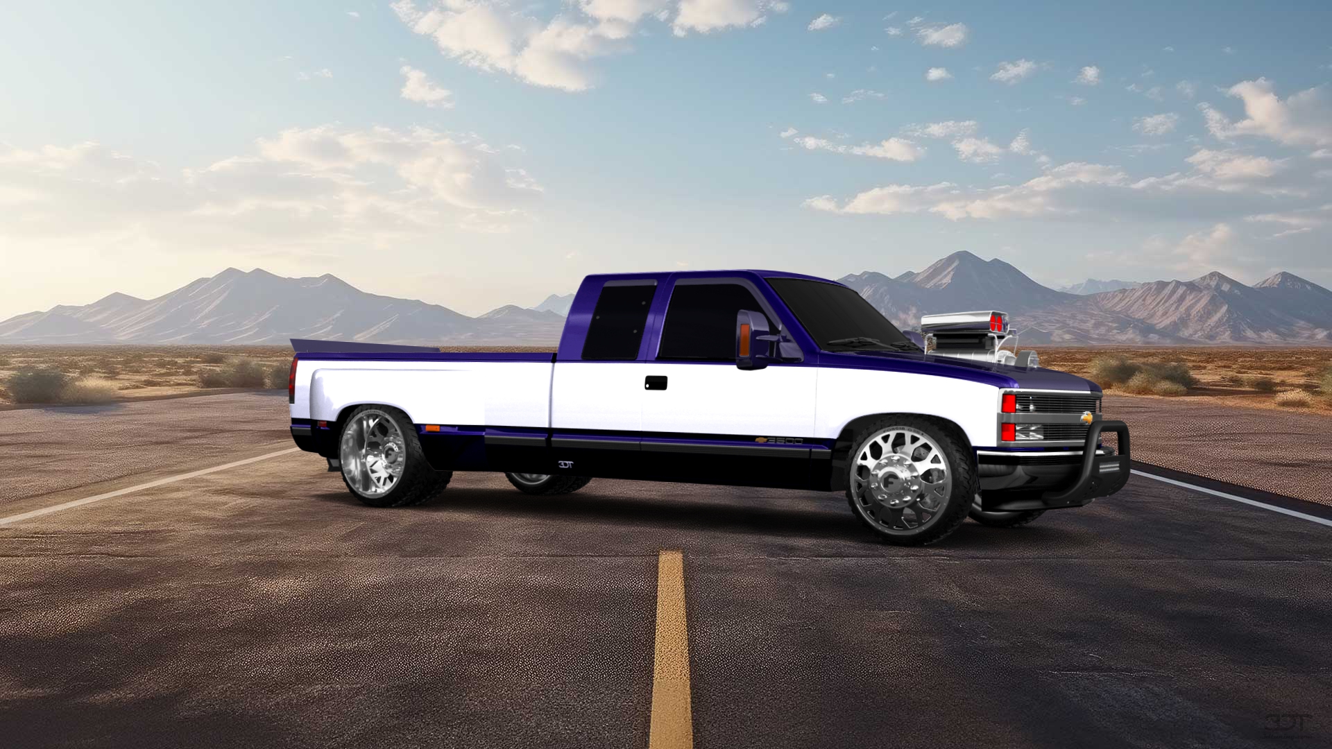 Chevrolet K3500 Extended Cab Pickup Truck 1988 tuning