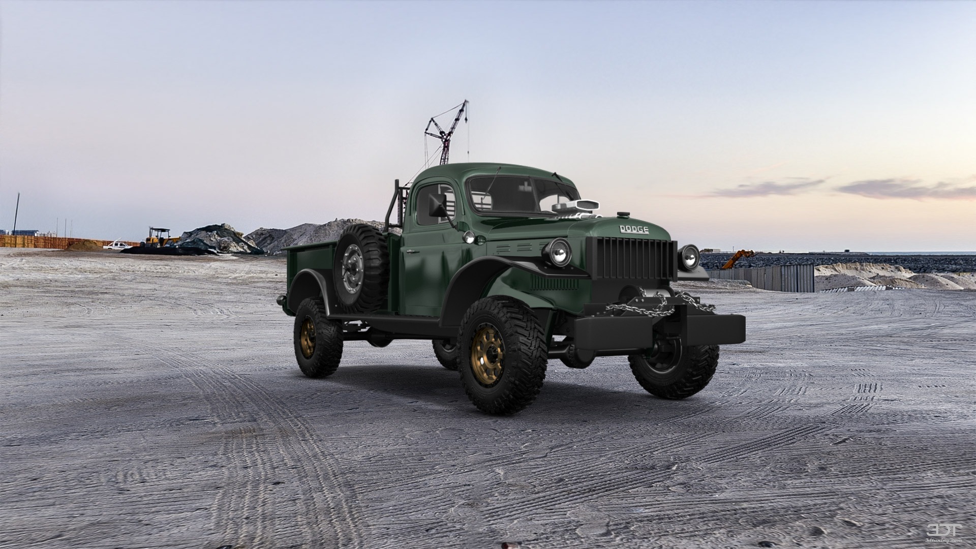 Dodge Power Wagon 2 Door pickup truck 1947
