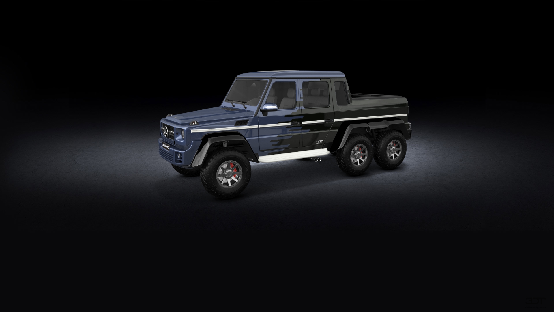 Mercedes G 63 AMG 6x6 4 Door pickup truck 2013 tuning