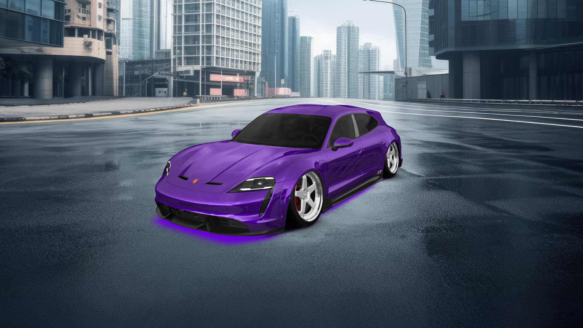 Porsche Taycan Sport Turismo Shooting Brake 2019 tuning
