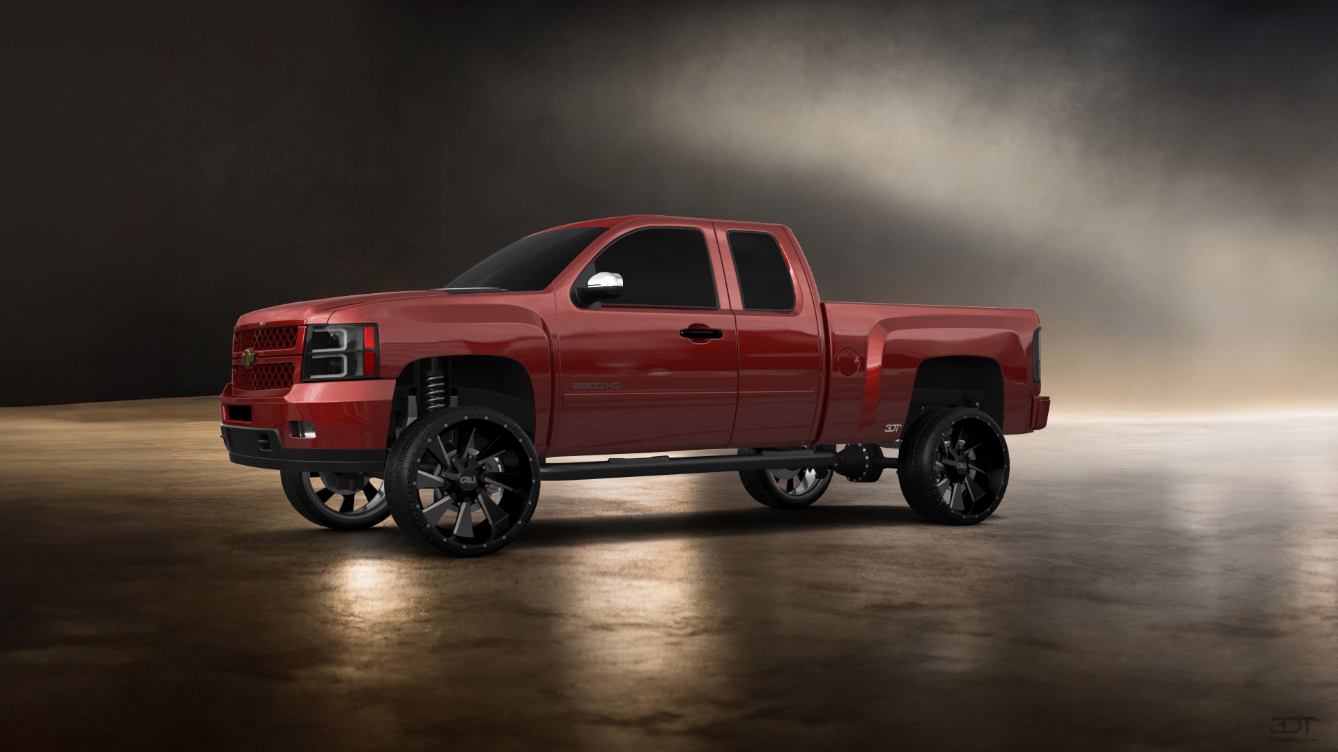 Chevrolet Silverado 2500 HD Extended Cab Pickup Truck 2007 tuning