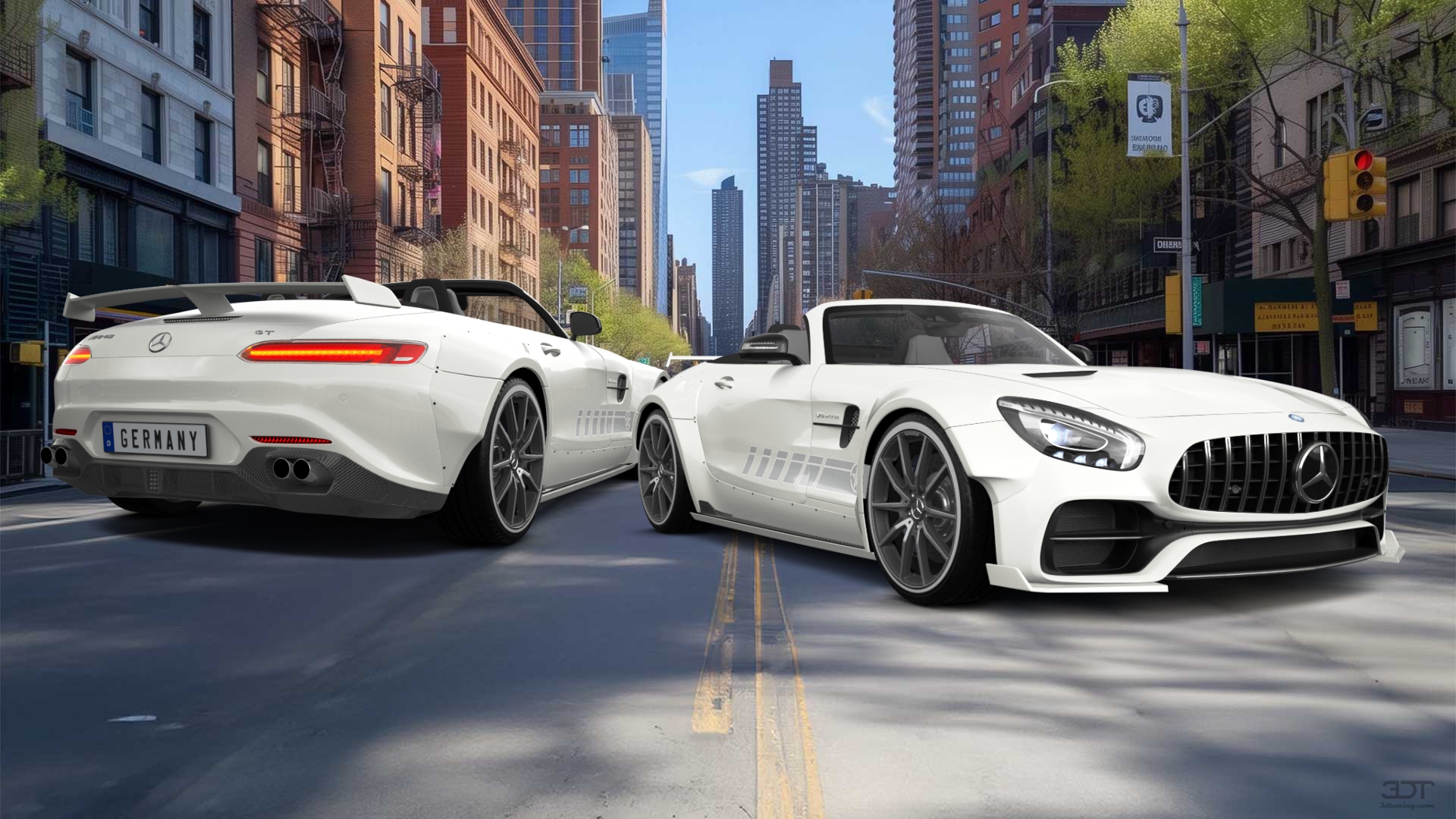 Mercedes AMG GT 2 Door Convertible 2016 tuning