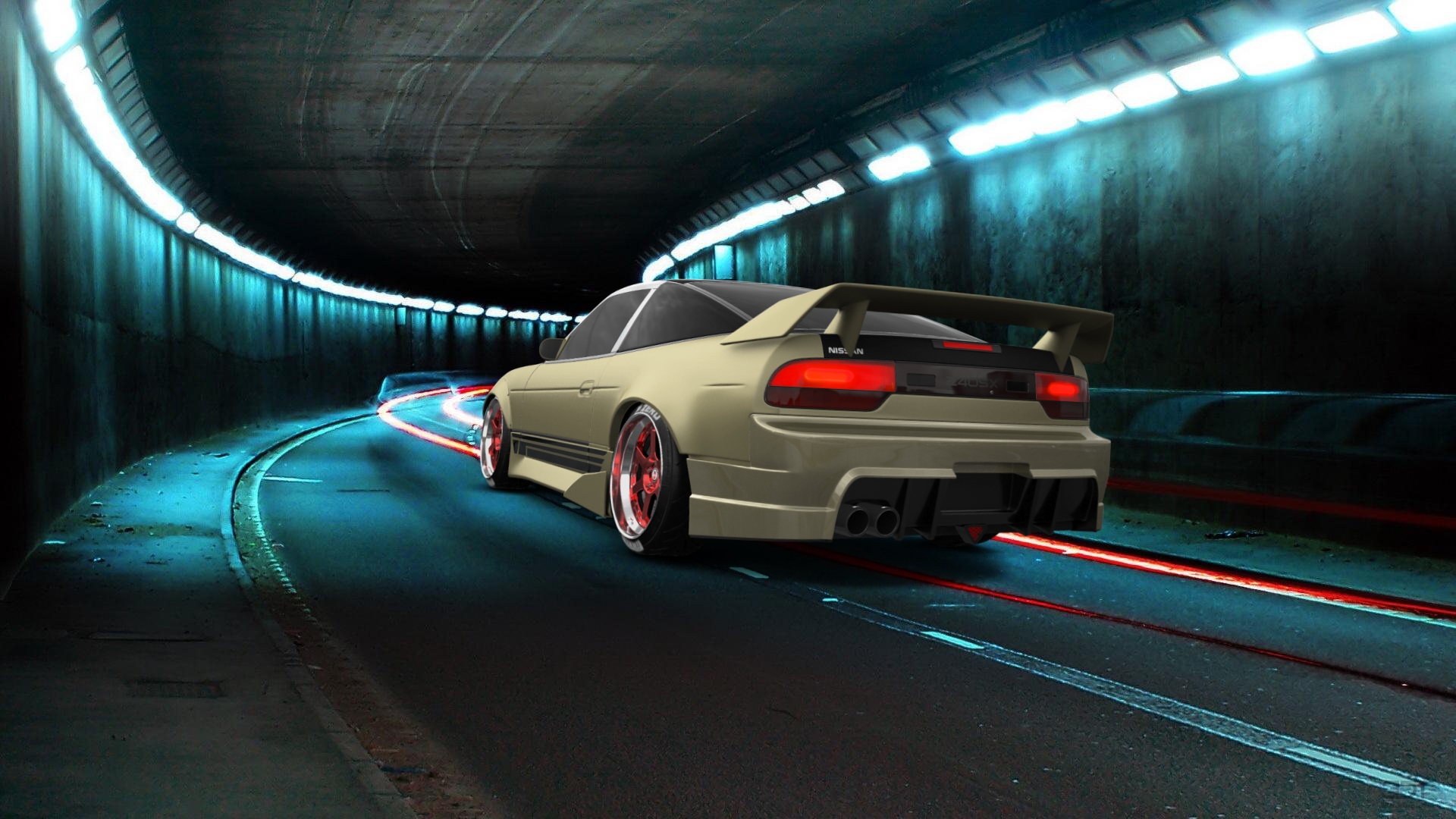 Nissan 240SX 3 Door Hatchback 1989 tuning