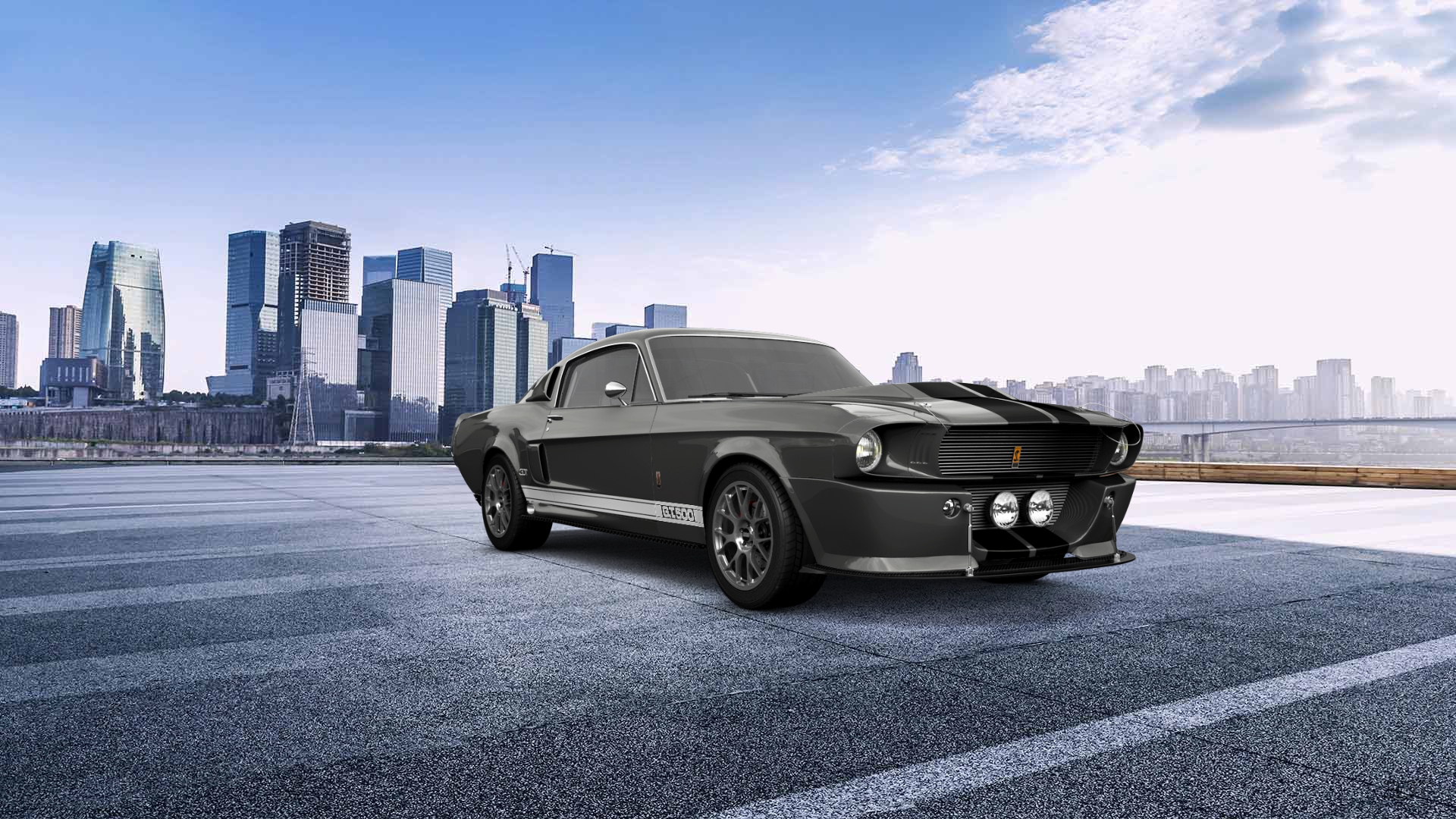 Mustang GT500 2 Door Coupe 1968 tuning