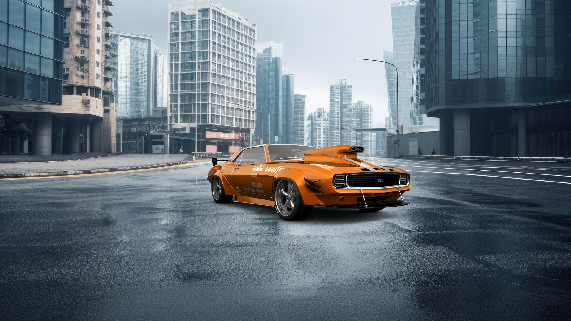Chevrolet Camaro SS 2 Door Hardtop 1969 tuning