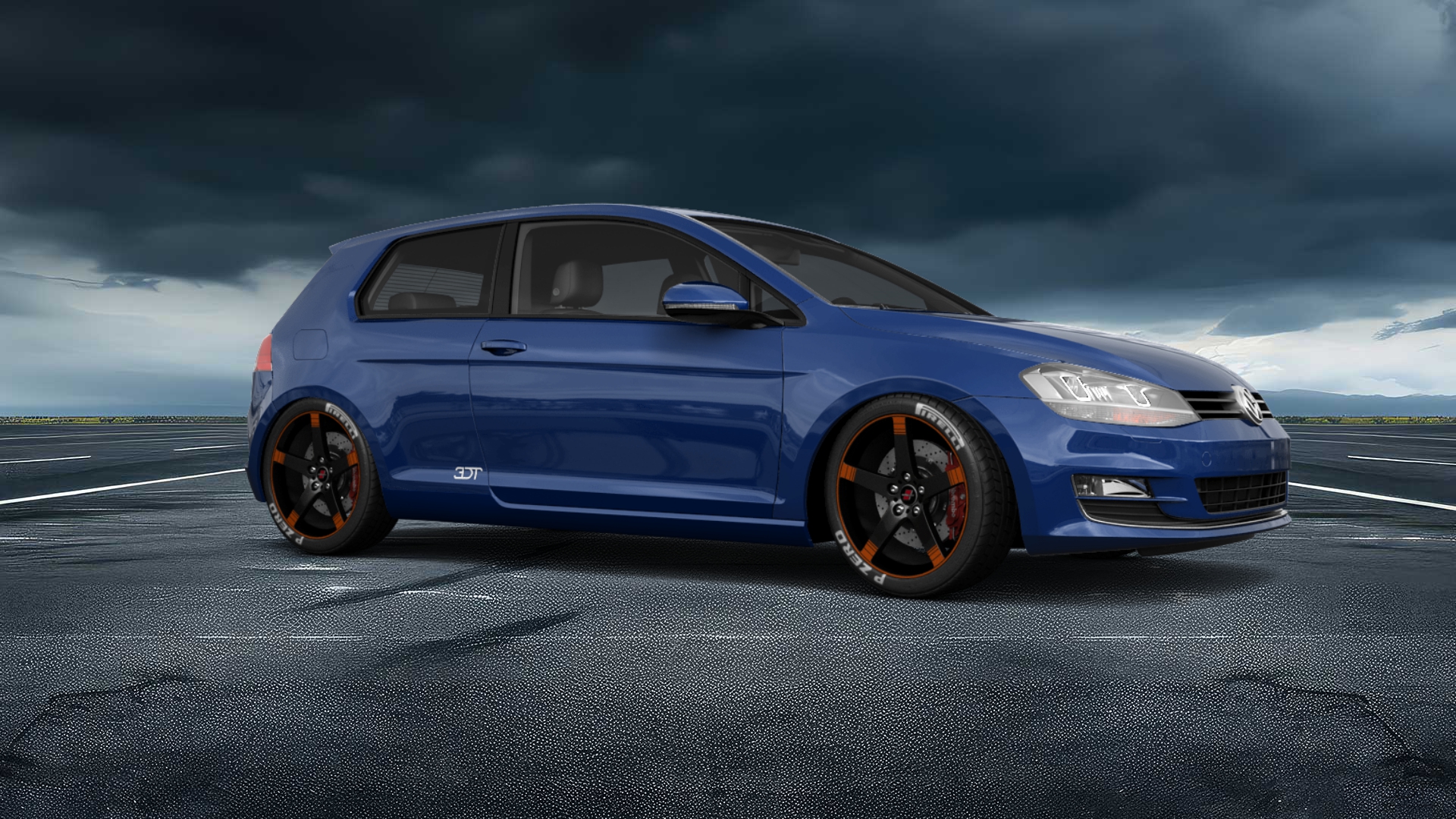 Volkswagen Golf 7 3 Door Hatchback 2013