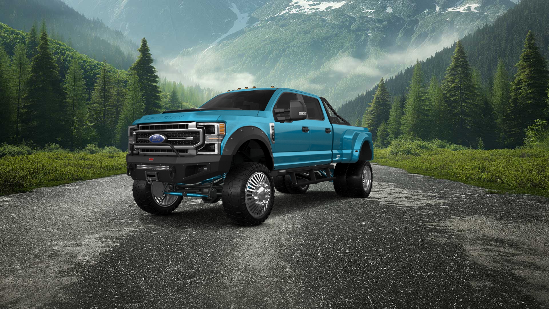 Ford F-350 DRW 4 Door pickup truck 2021