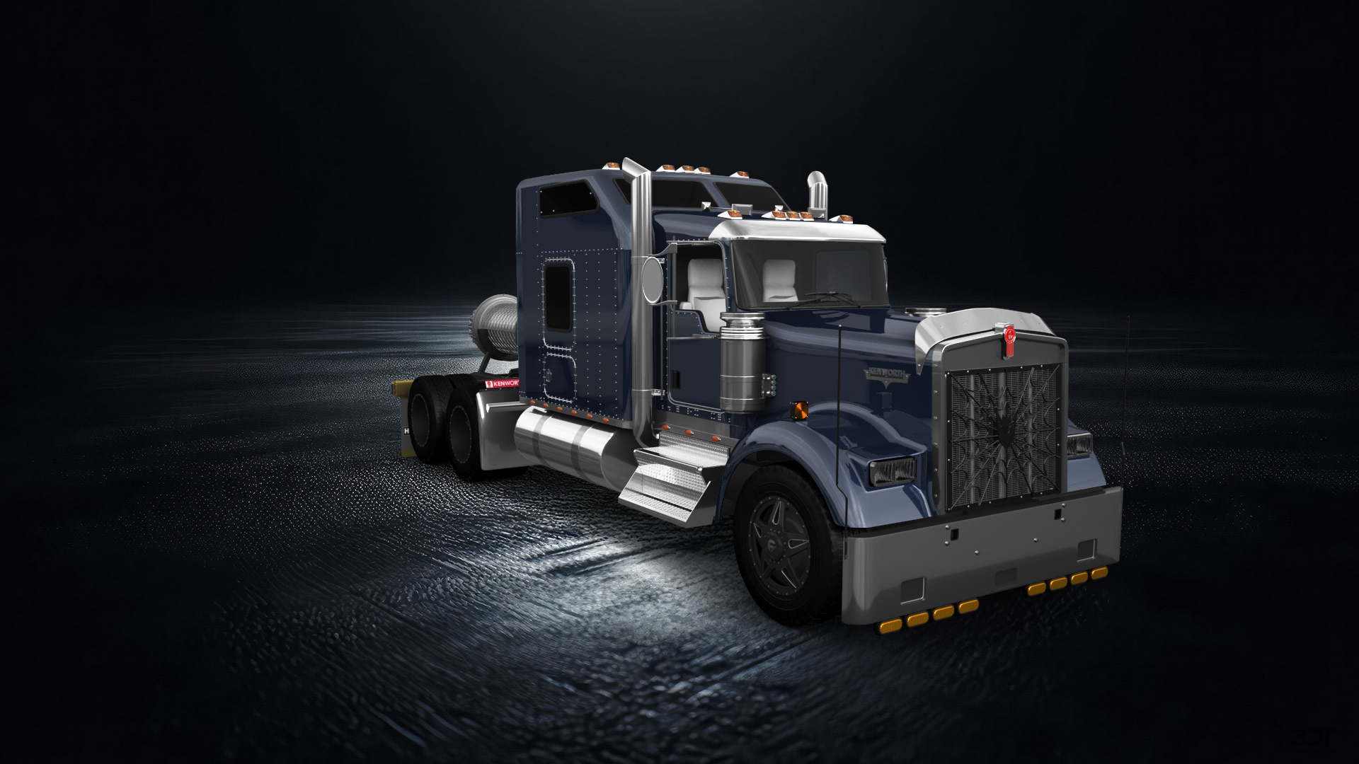 Kenworth W900 Sleeper Cab Truck 2015