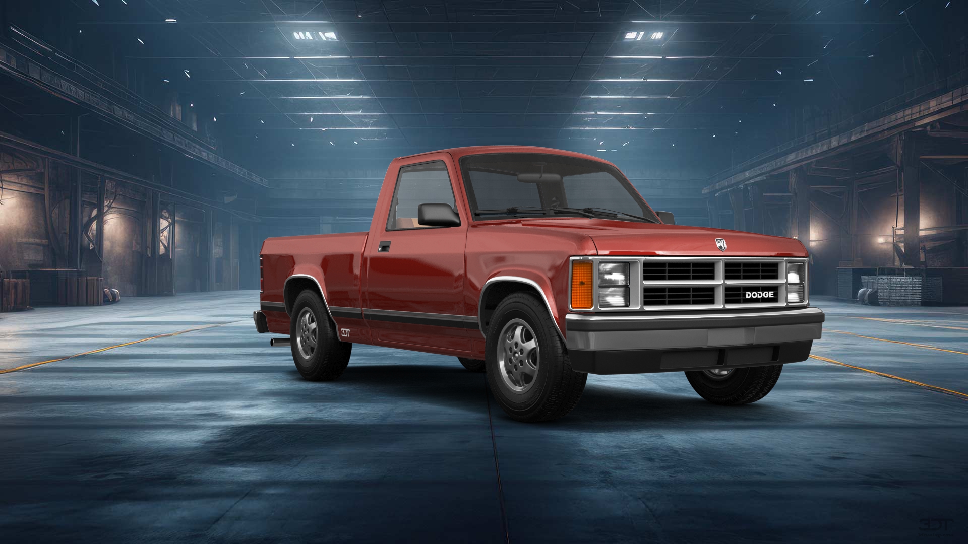 Dodge Dakota Regular Cab 2 Door pickup truck 1987