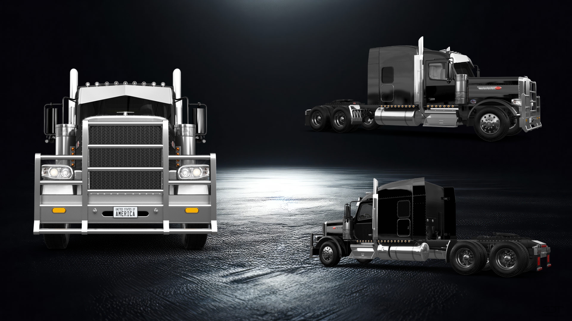 Peterbilt 589 Sleeper Cab Truck 2024