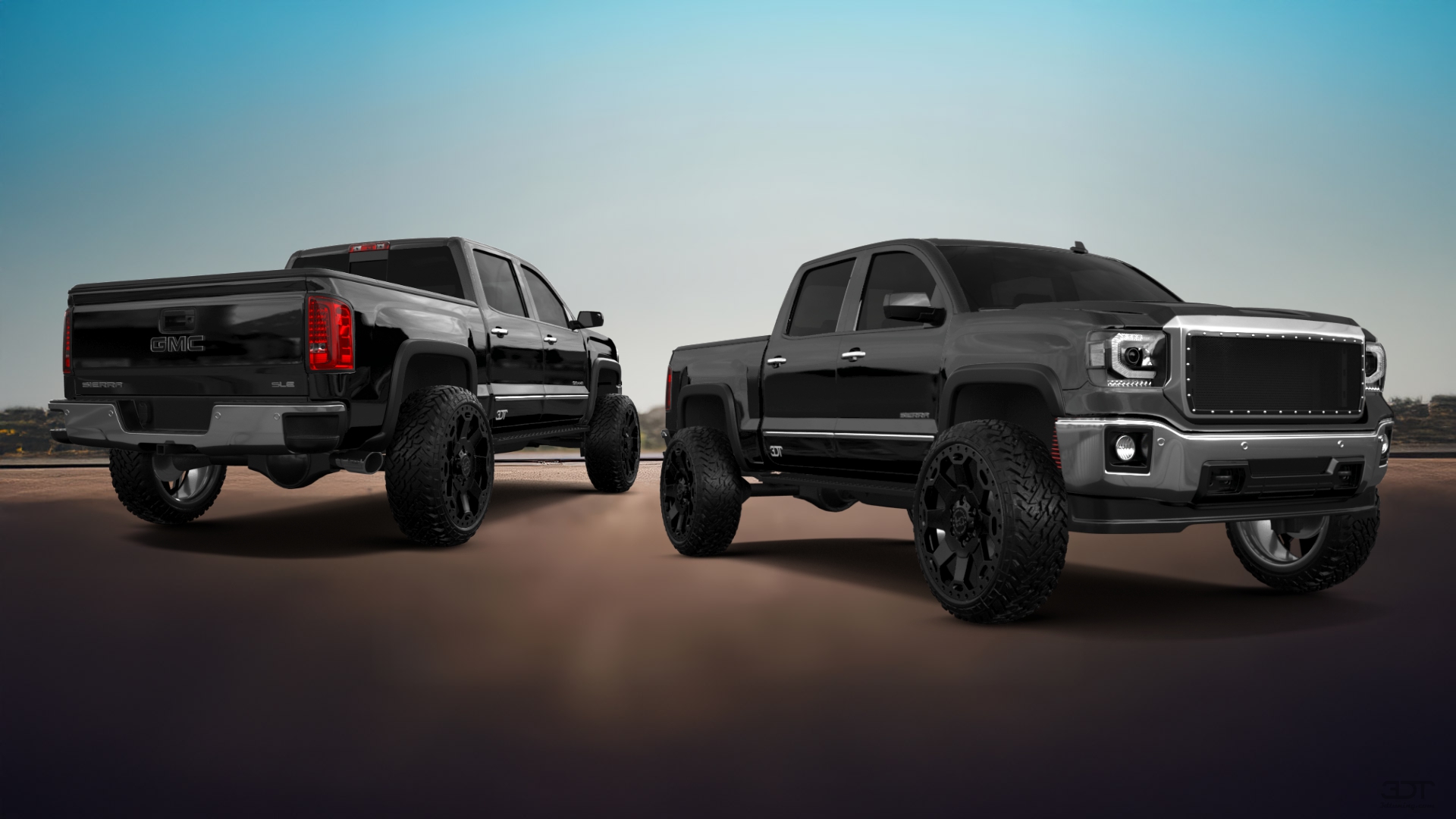 GMC Sierra 4 Door pickup truck 2014