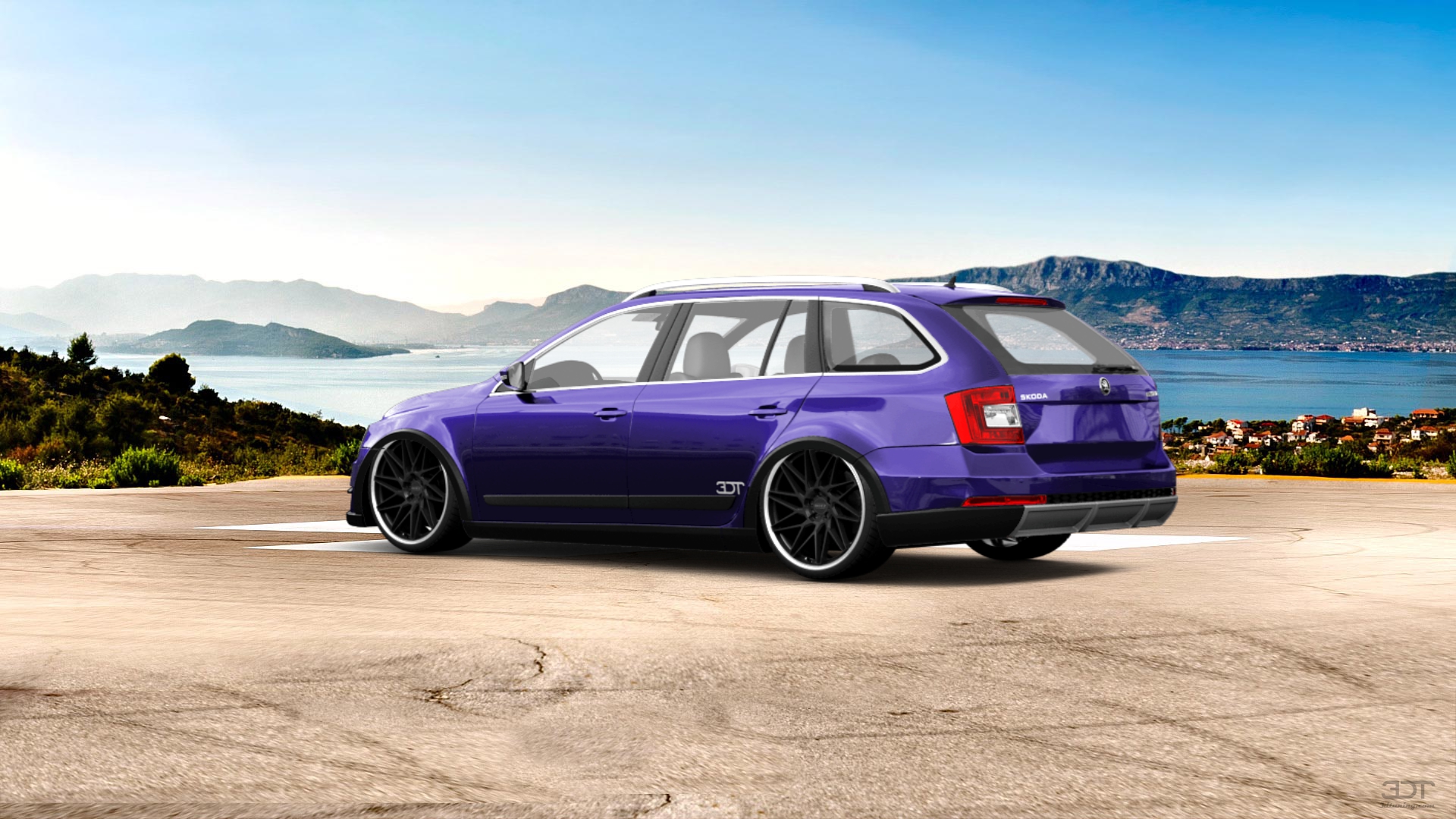 Skoda Octavia Scout 5 Door Estate 2014 Images
