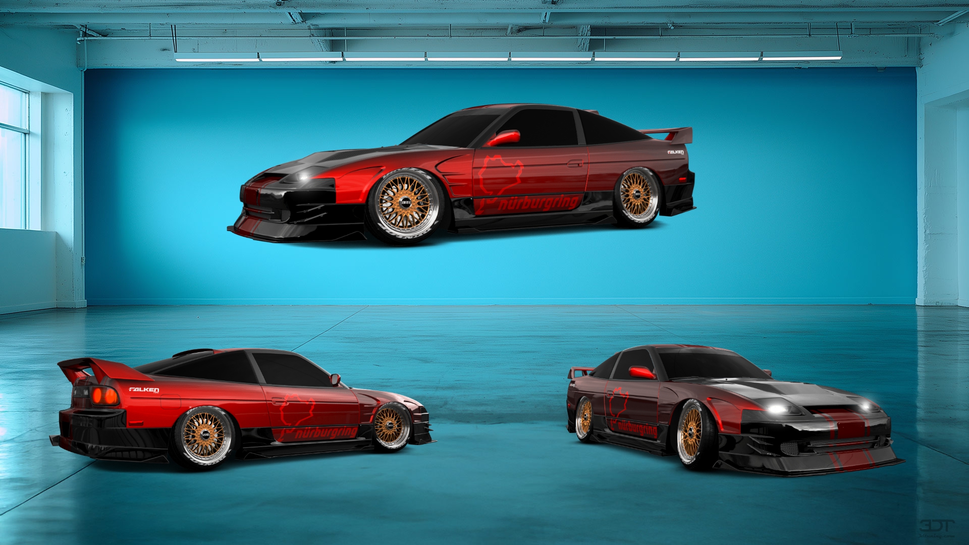 Nissan 240SX 3 Door Hatchback 1989 tuning