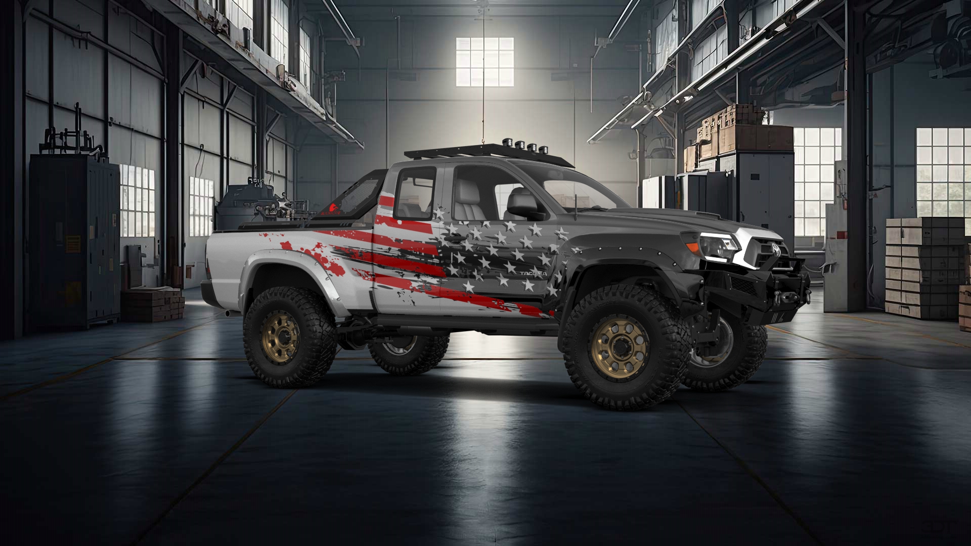 Toyota Tacoma Access Cab 6.2 ft box Pickup Truck 2012 tuning