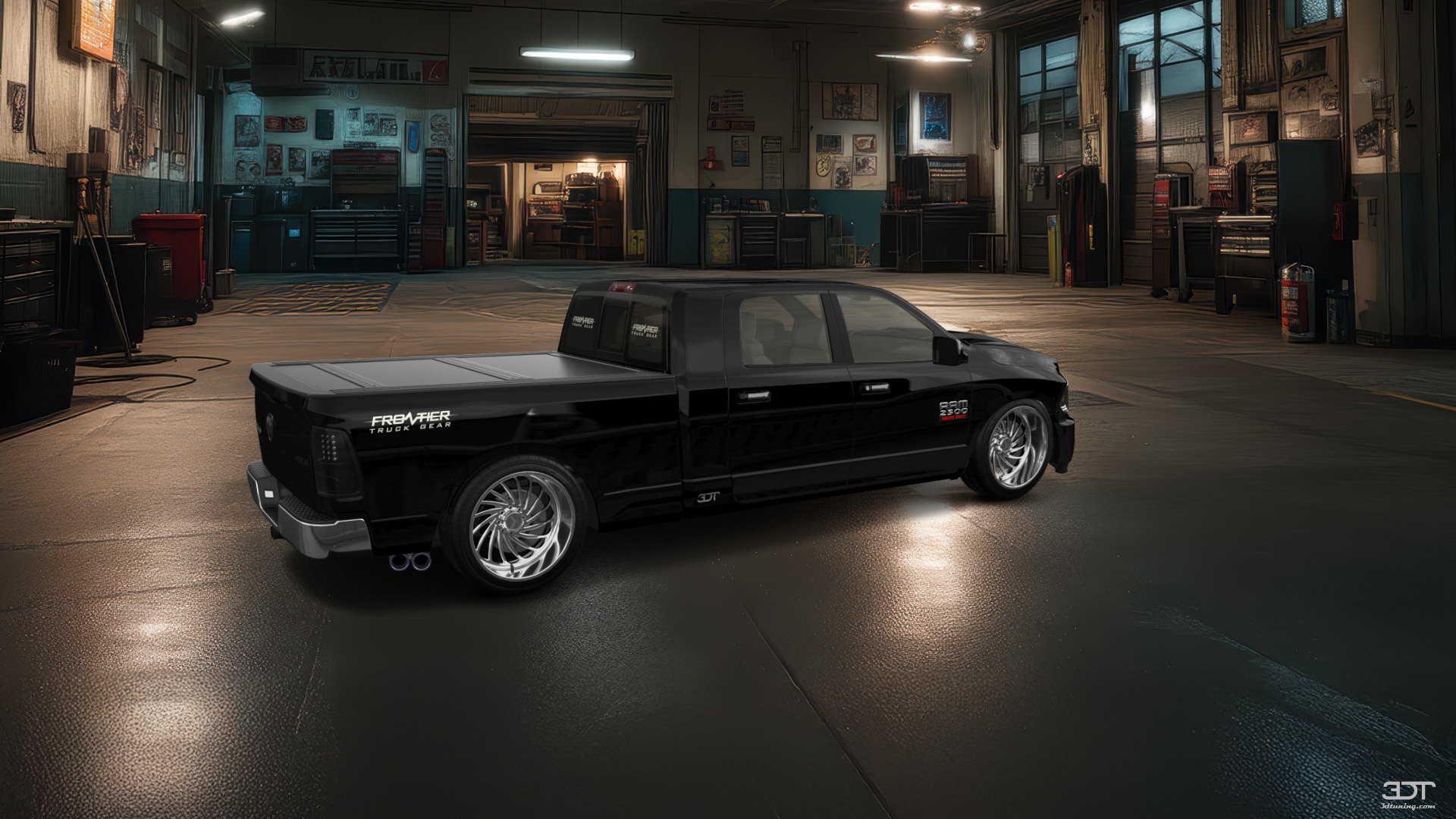 Dodge Ram 2500 Mega Cab 6.4 ft box 4 Door pickup truck 2010 tuning