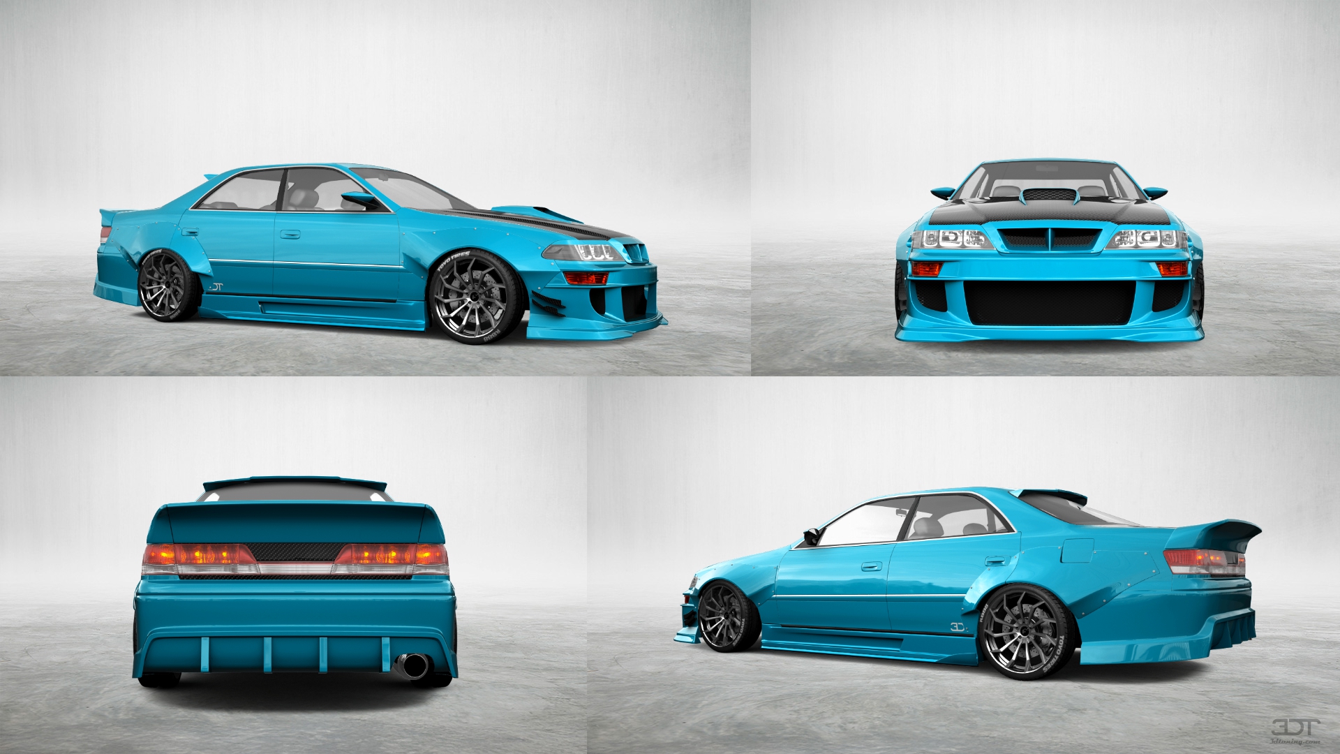 Toyota Mark II X100 Sedan 1999 tuning