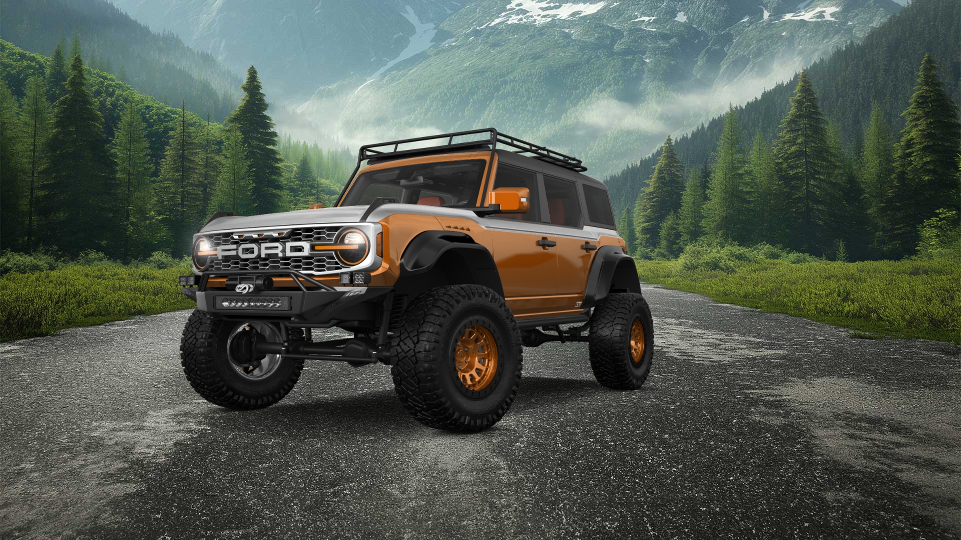 Ford Bronco Raptor 4 Door pickup truck 2022