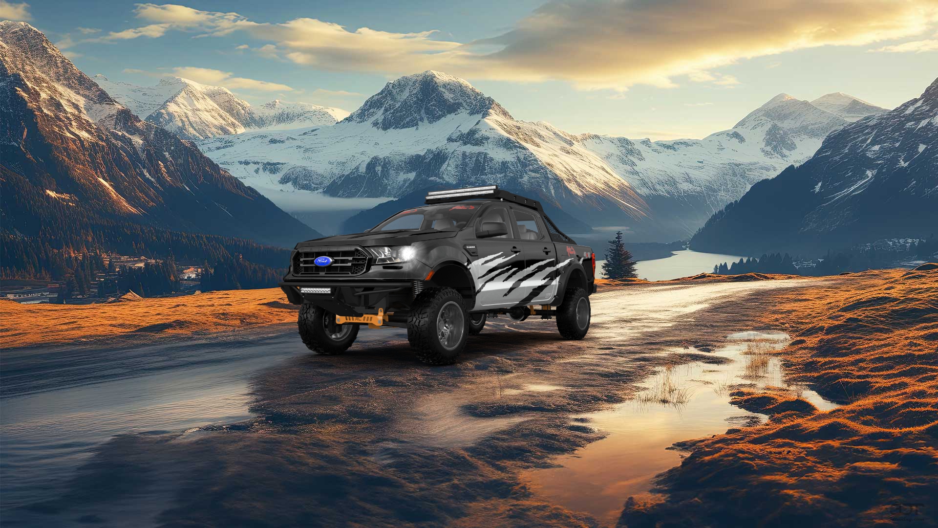 Ford Ranger 4 Door pickup truck 2019