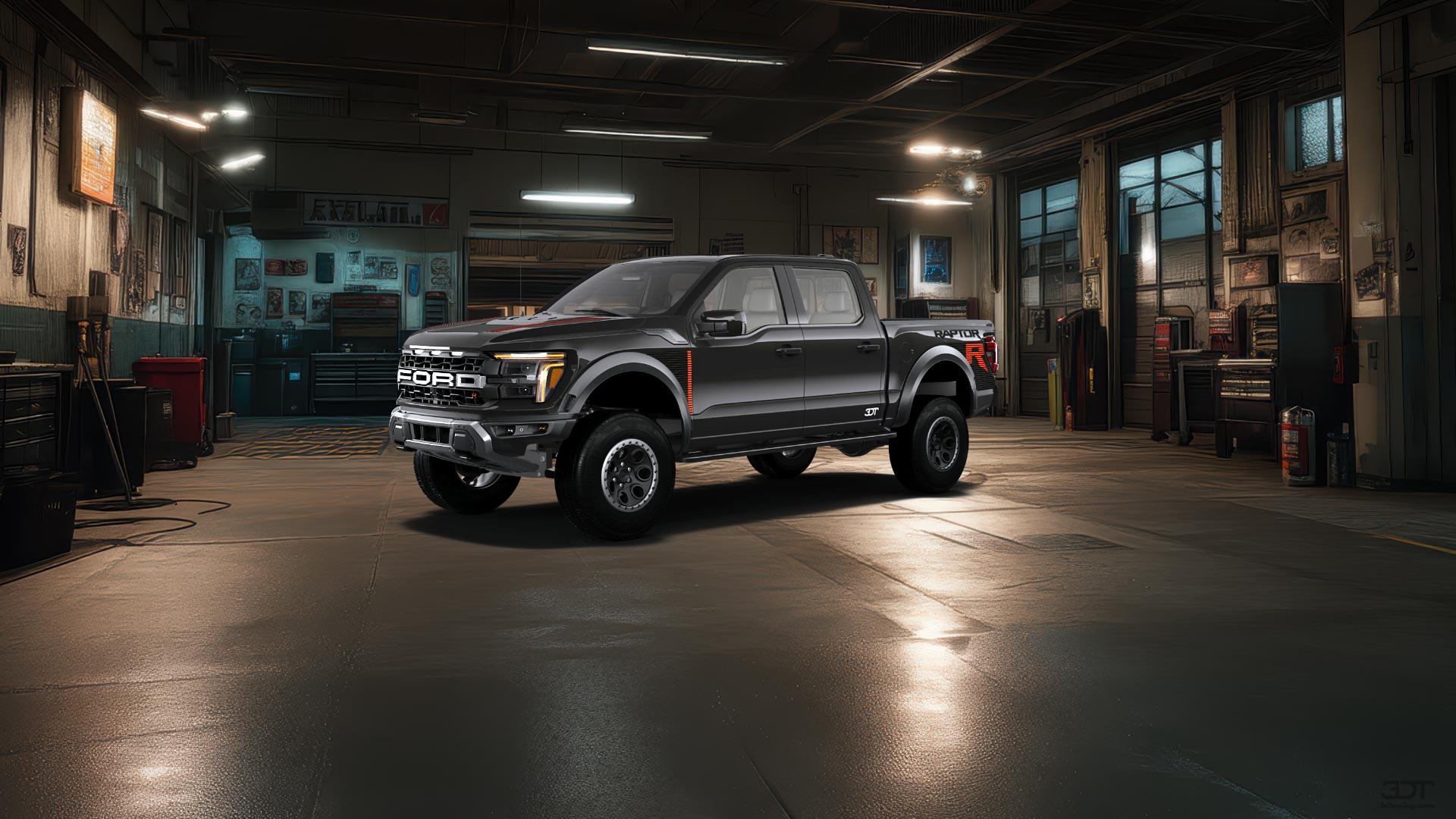 Ford F-150 Raptor 4 Door pickup truck 2024 tuning